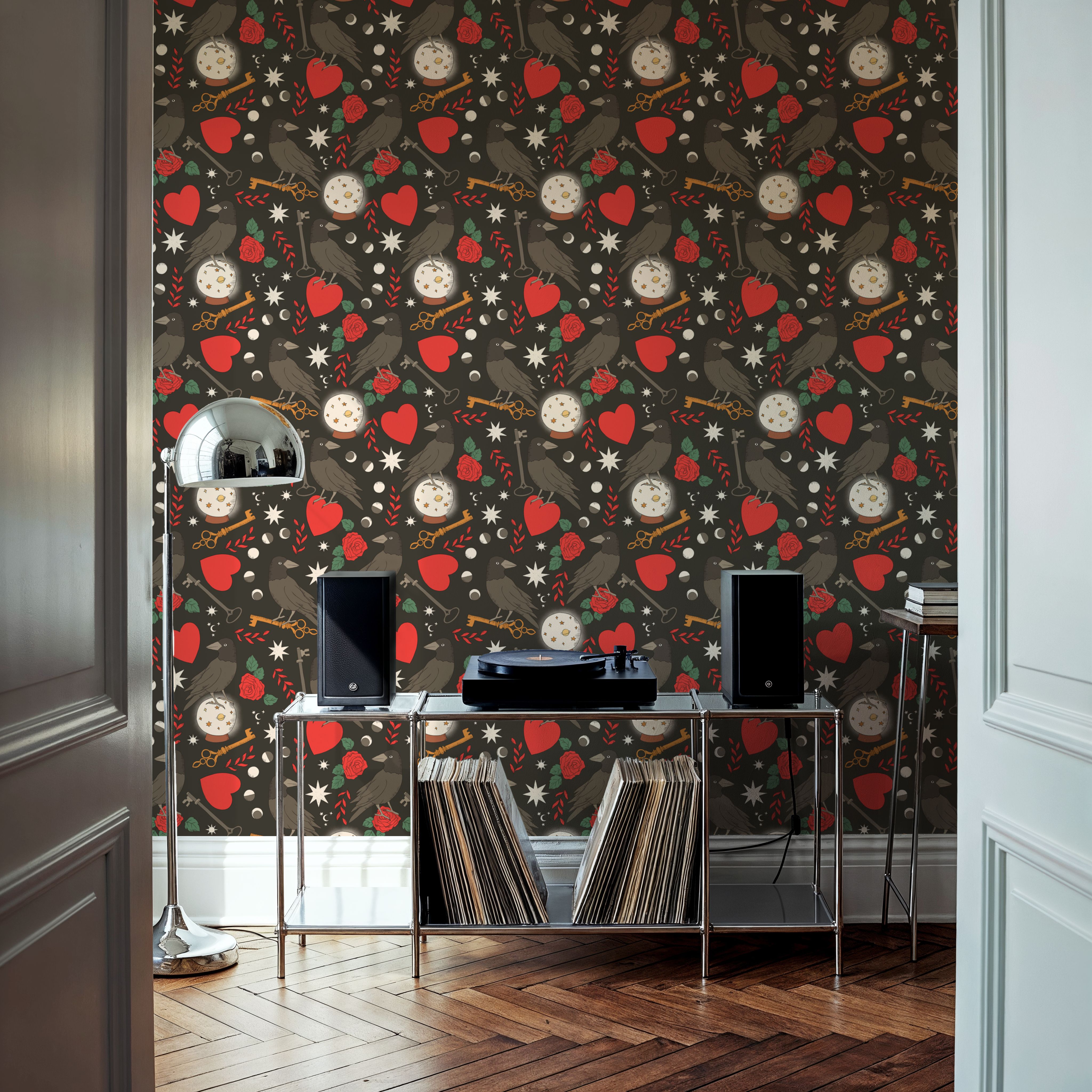 Fortune Teller, Tapeten