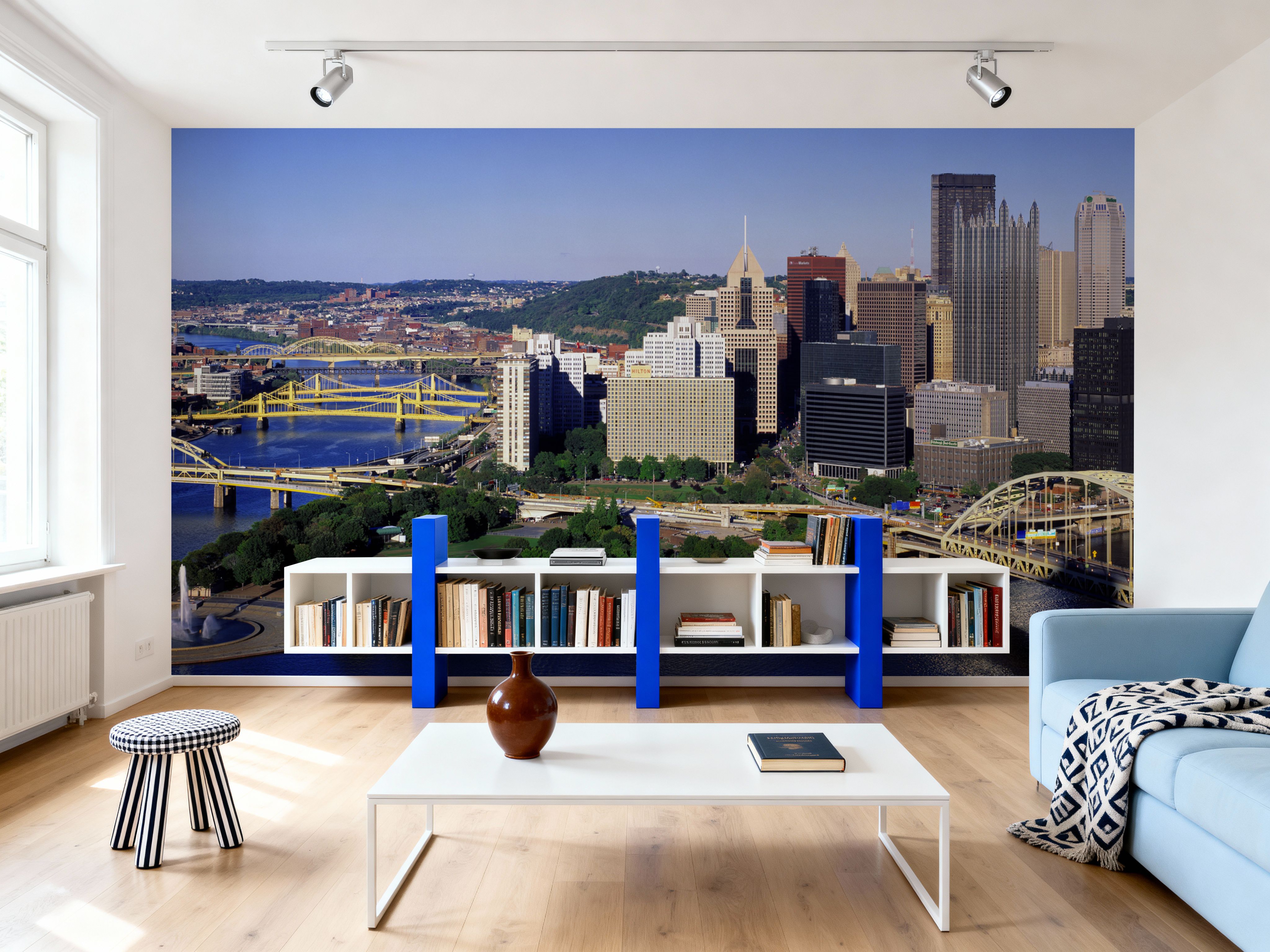 Golden Bridges Cityscape