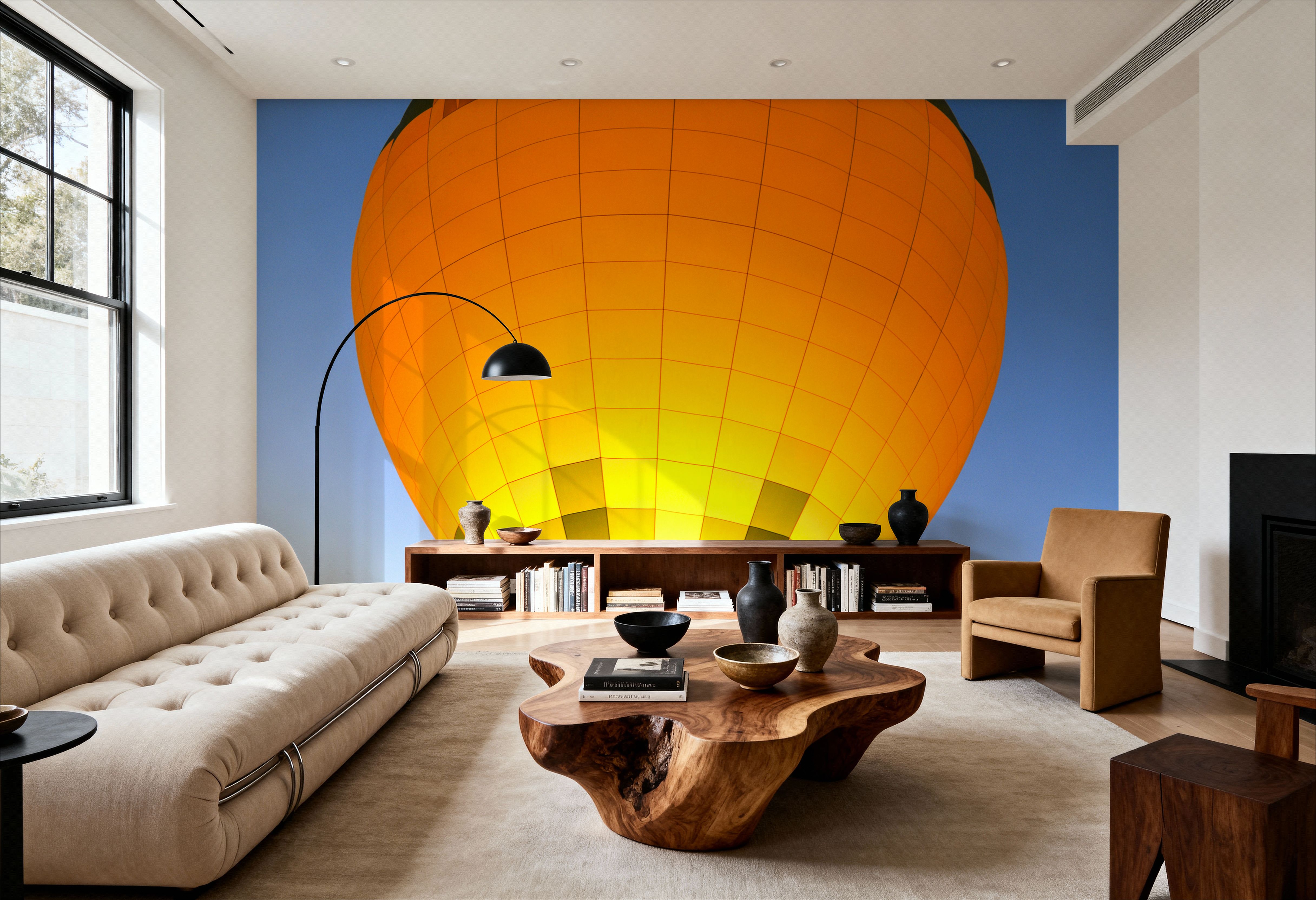 Sunrise Voyage, Papier peint