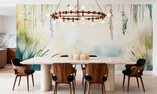 Painterly Hanging Gardens Bright