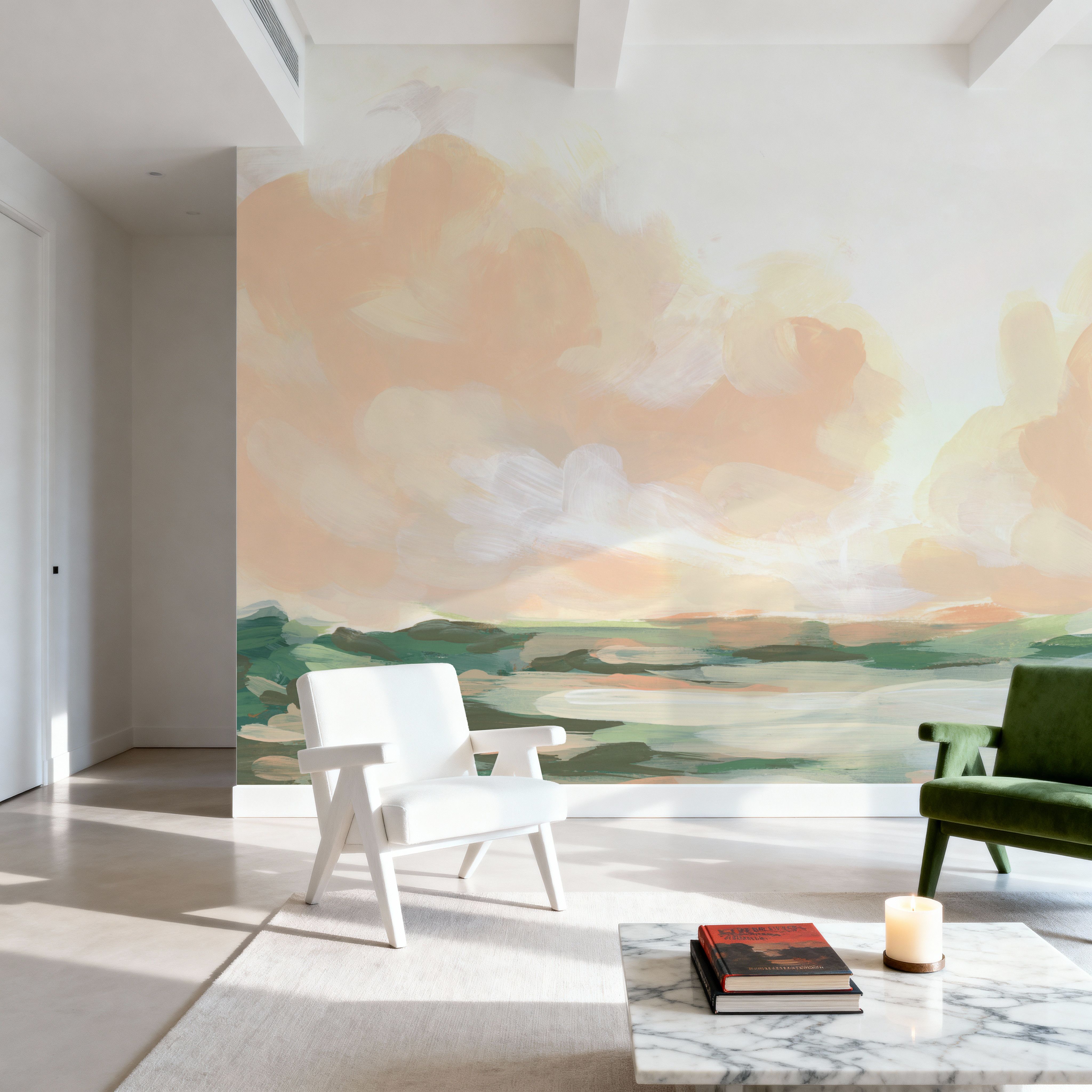 Blush Sky I