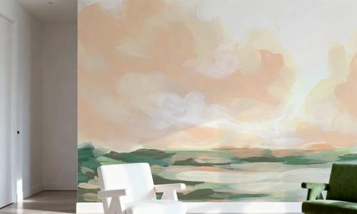 Blush Sky I