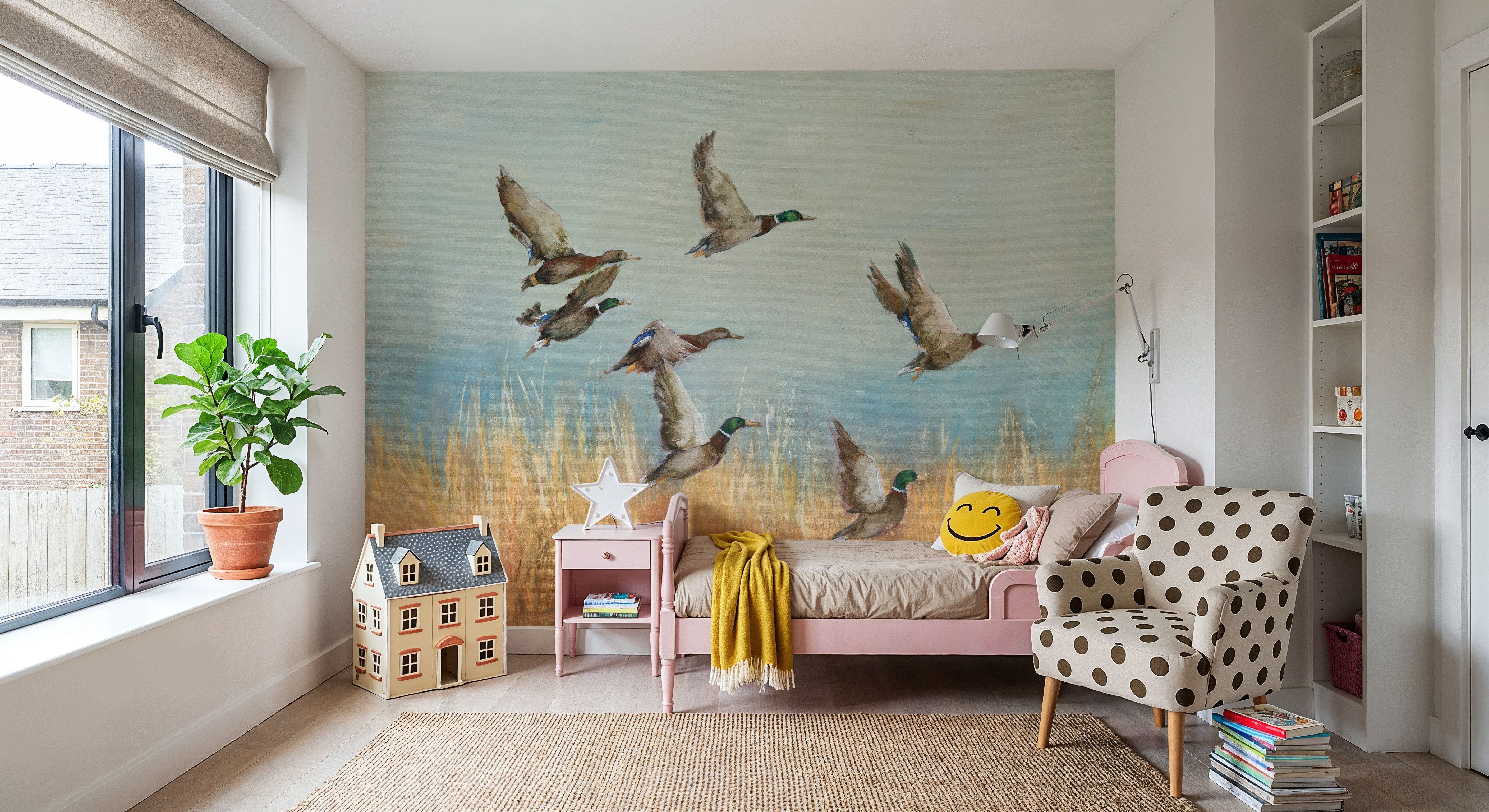 Autumn Flock, Papel de parede