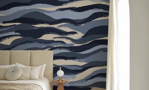 Blue Tiger Pattern