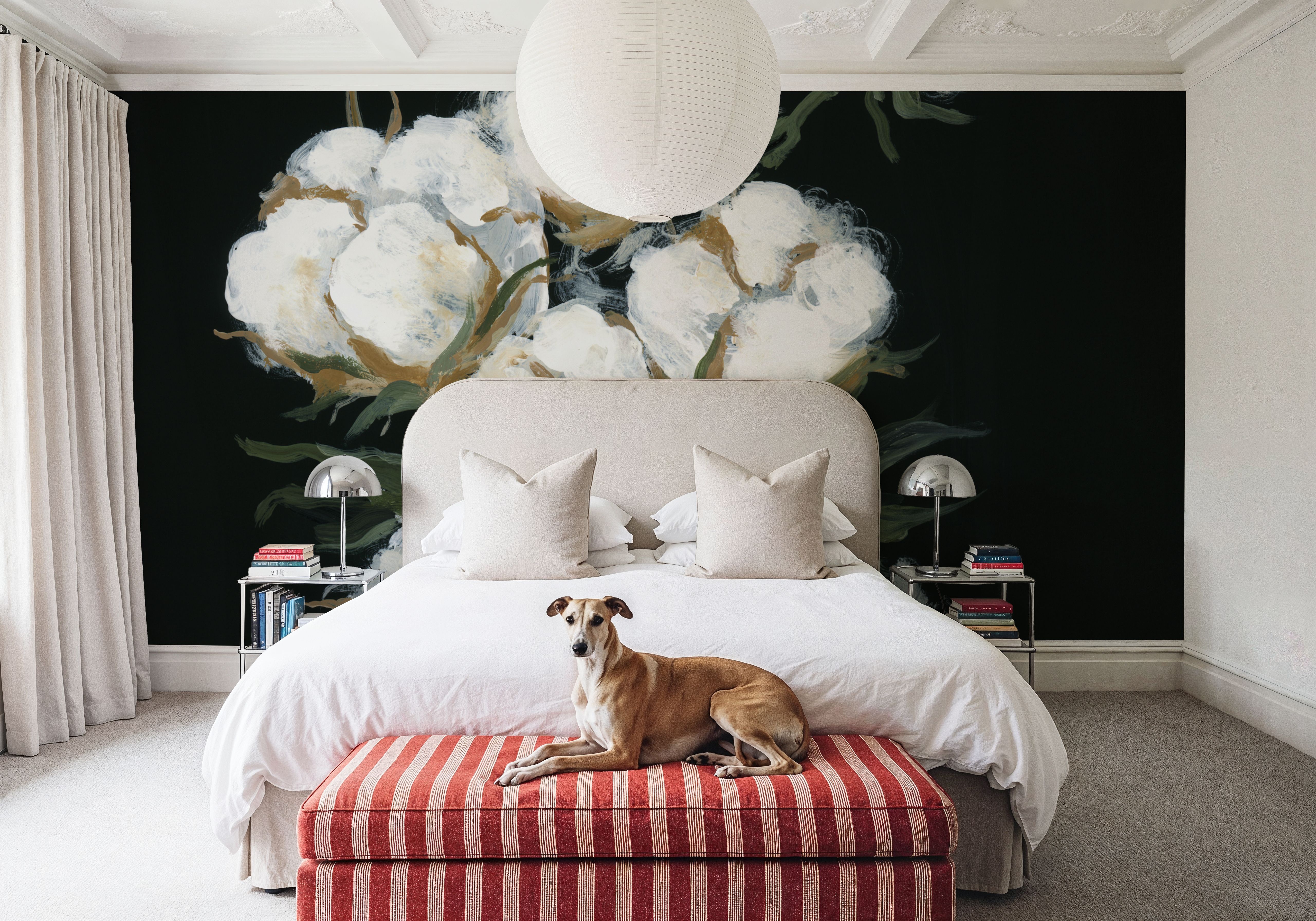 Vintage Stems of Cotton