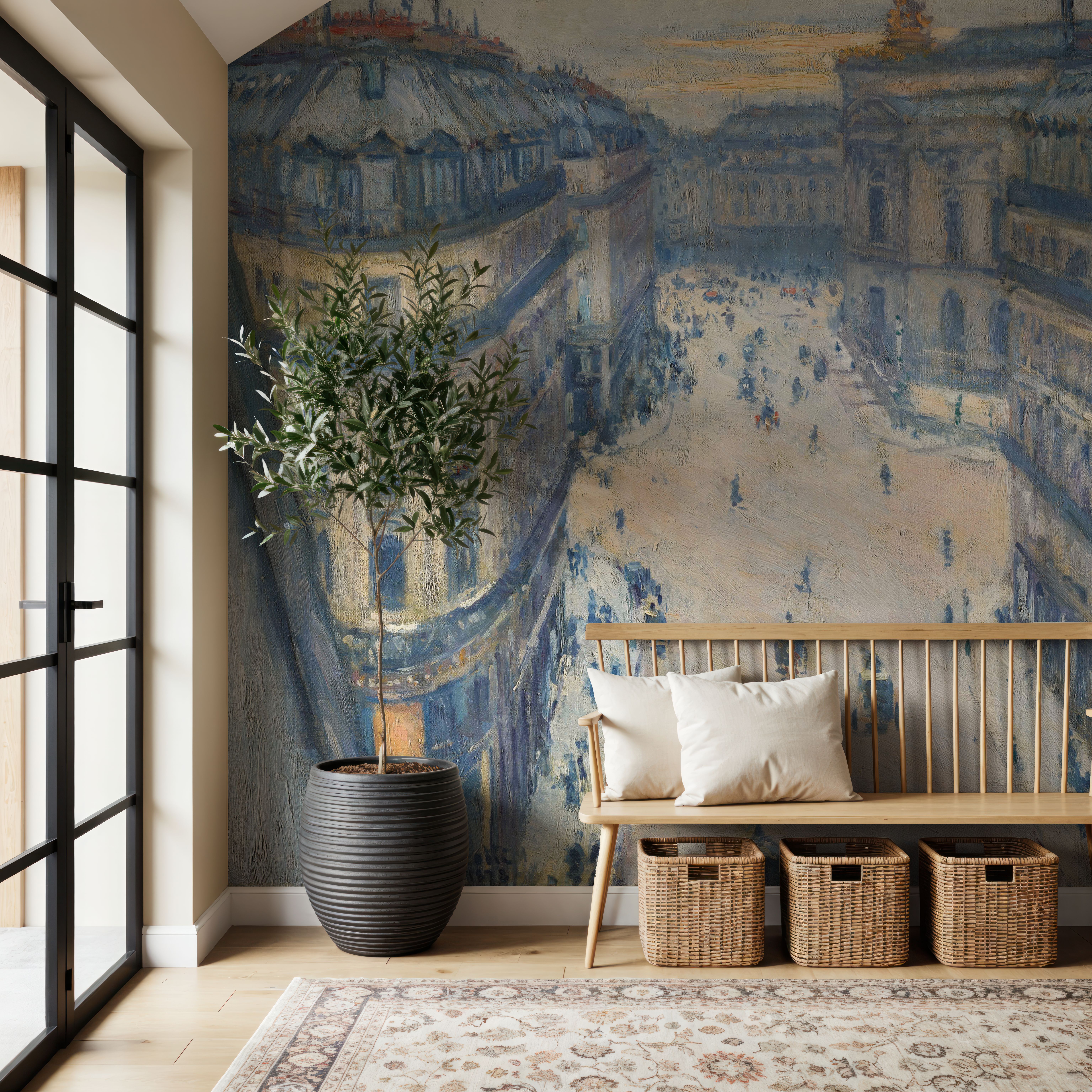 Rue Halévy, vue d'un sixième étage 