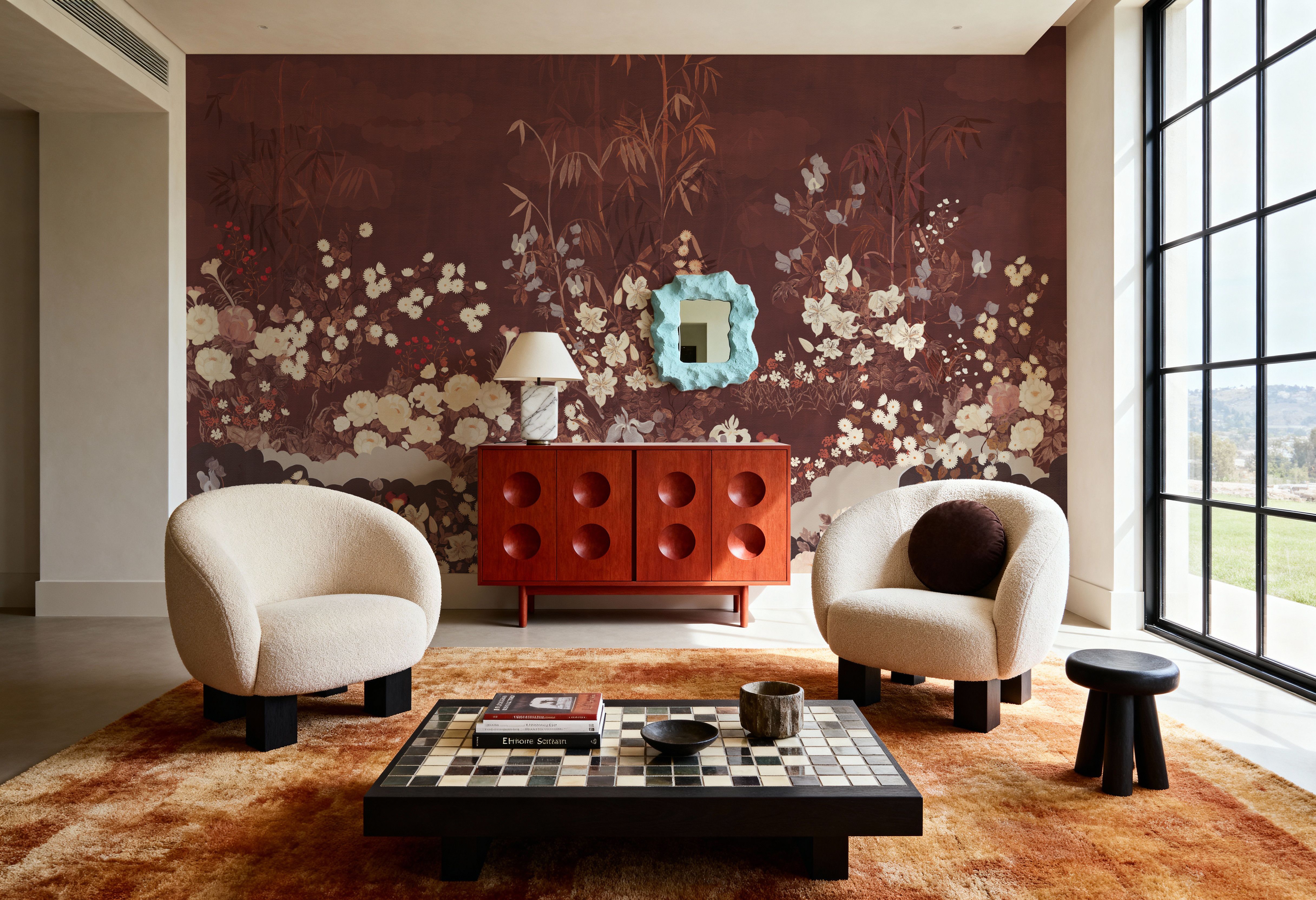 Kasumi Garden, Lacquer Red