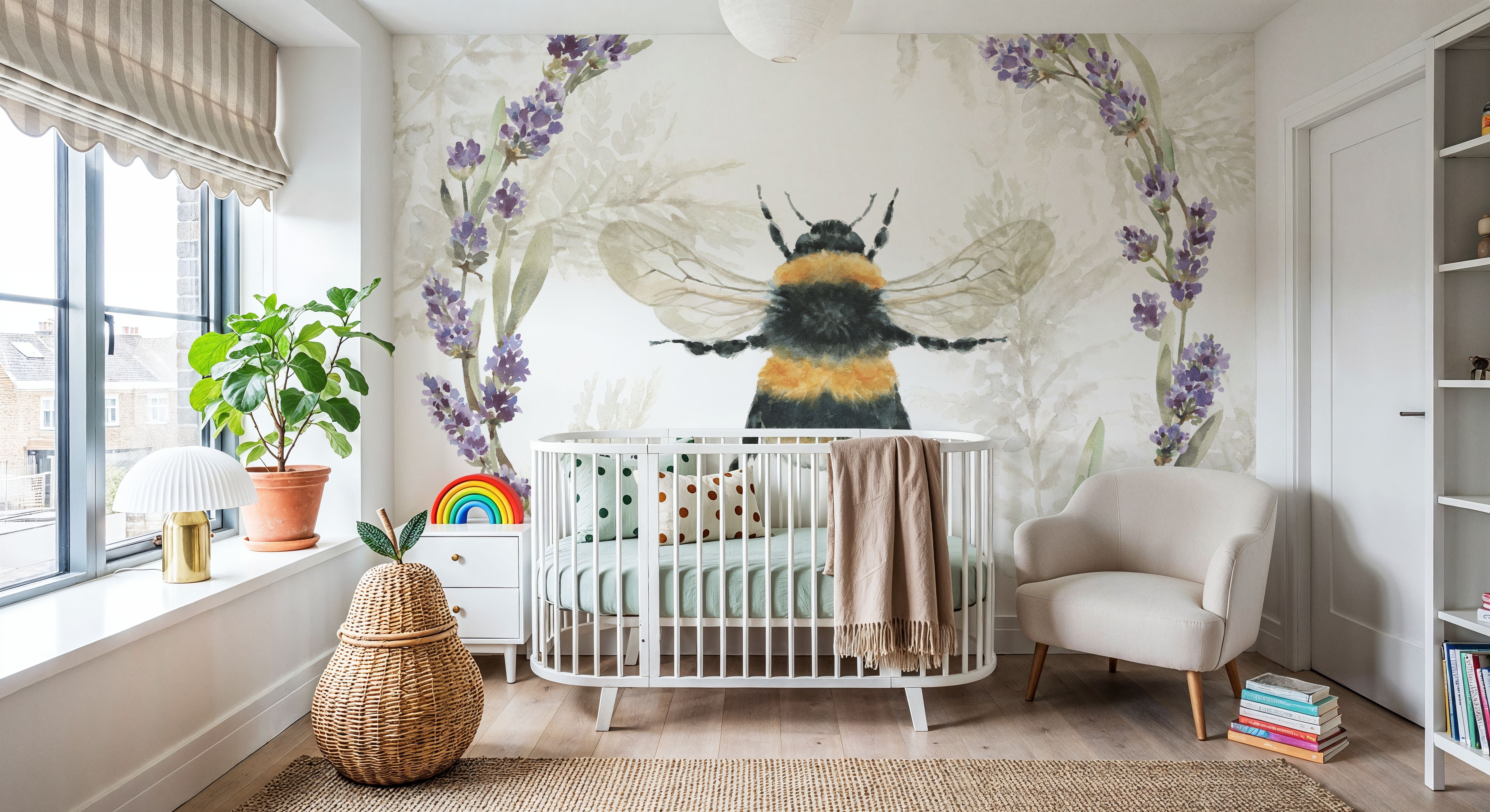 Fresh Lavender IV, Wallpaper