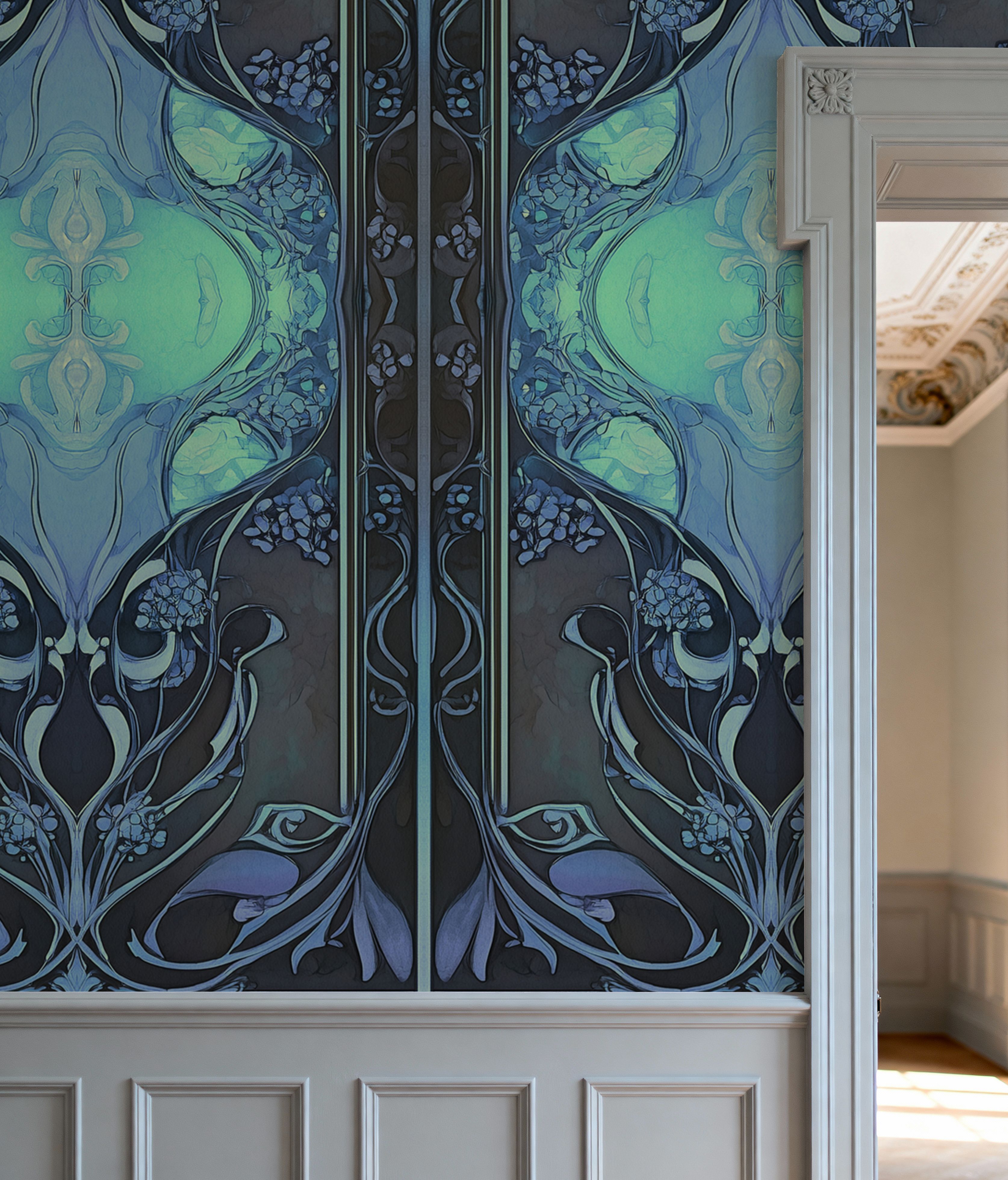 Art Noveau I Bluegreen