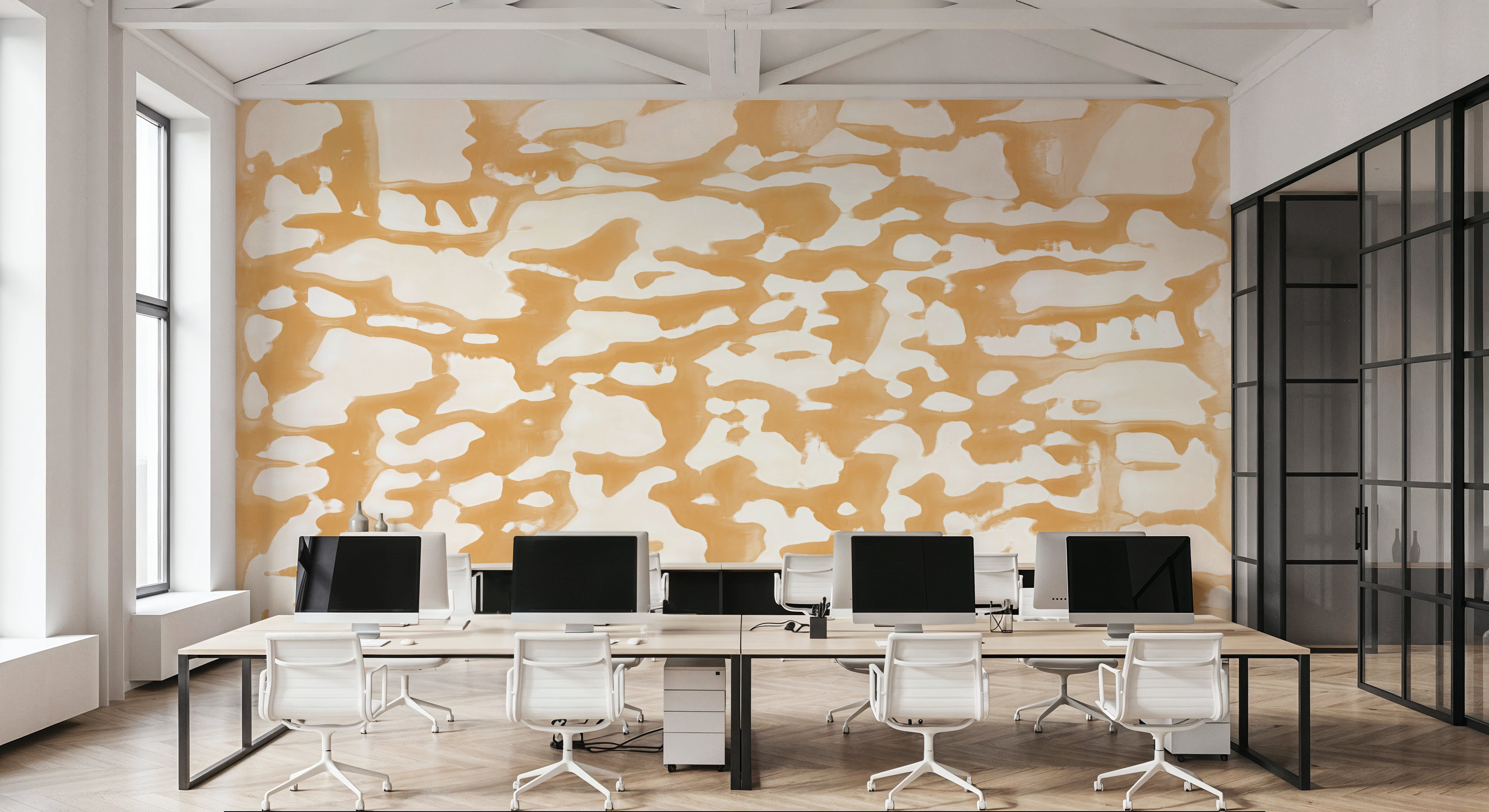 Yellow Topaz Strum, Tapeten