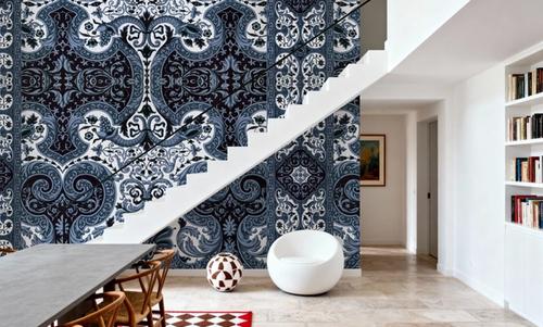 Golden Versailles, French Blue