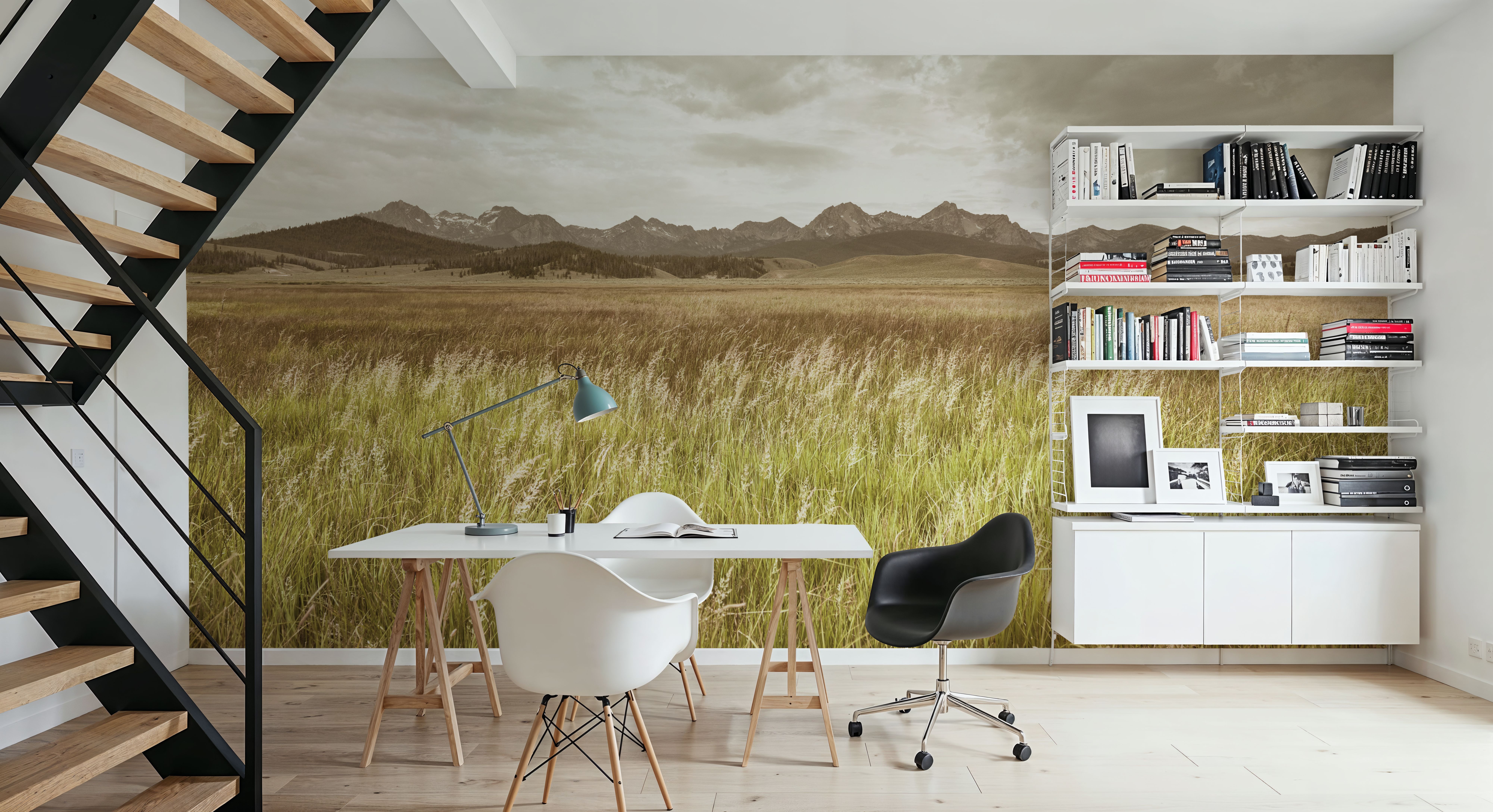 Sawtooth Mountains Panorama