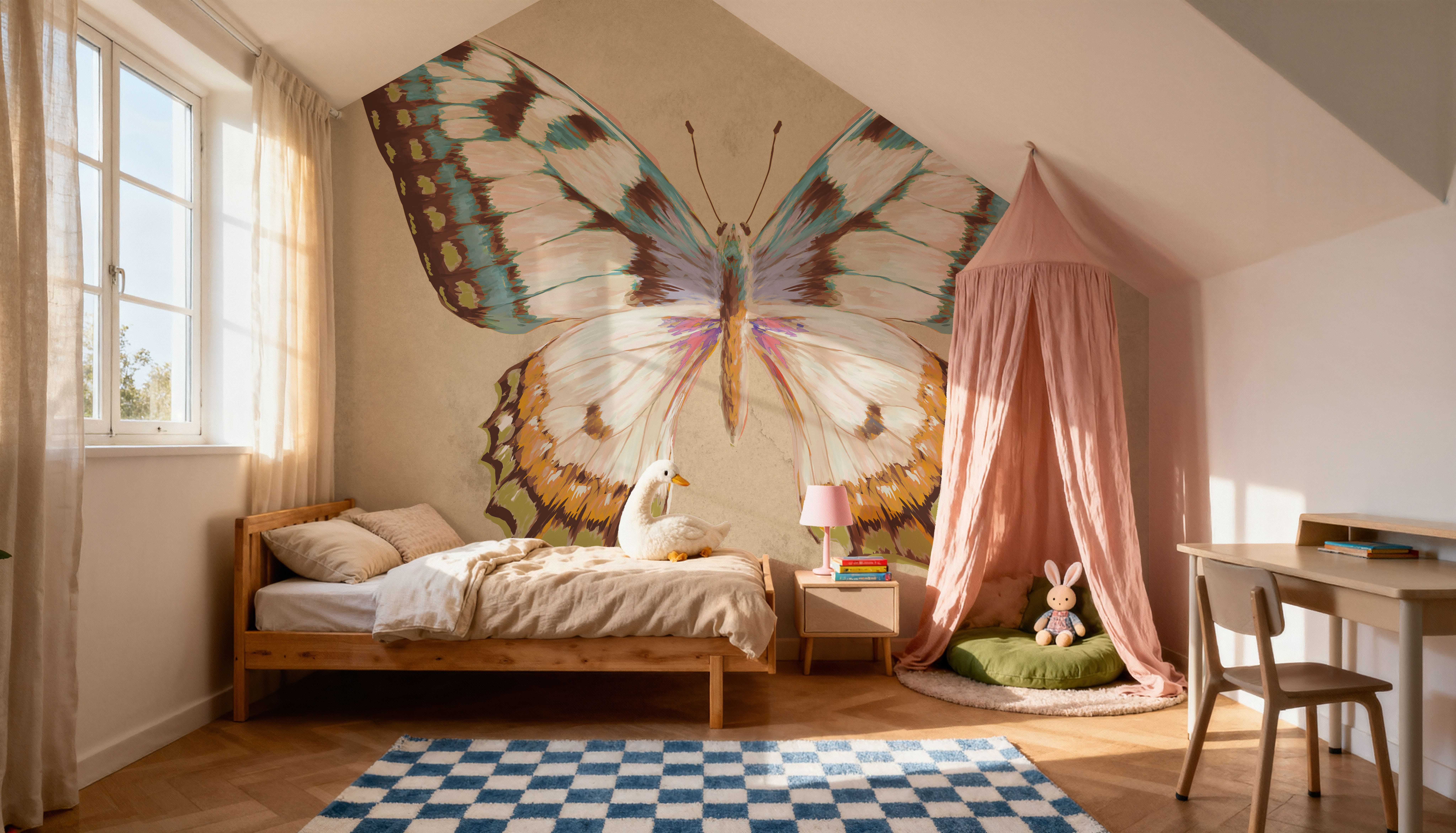 Beetles and Butterflies I