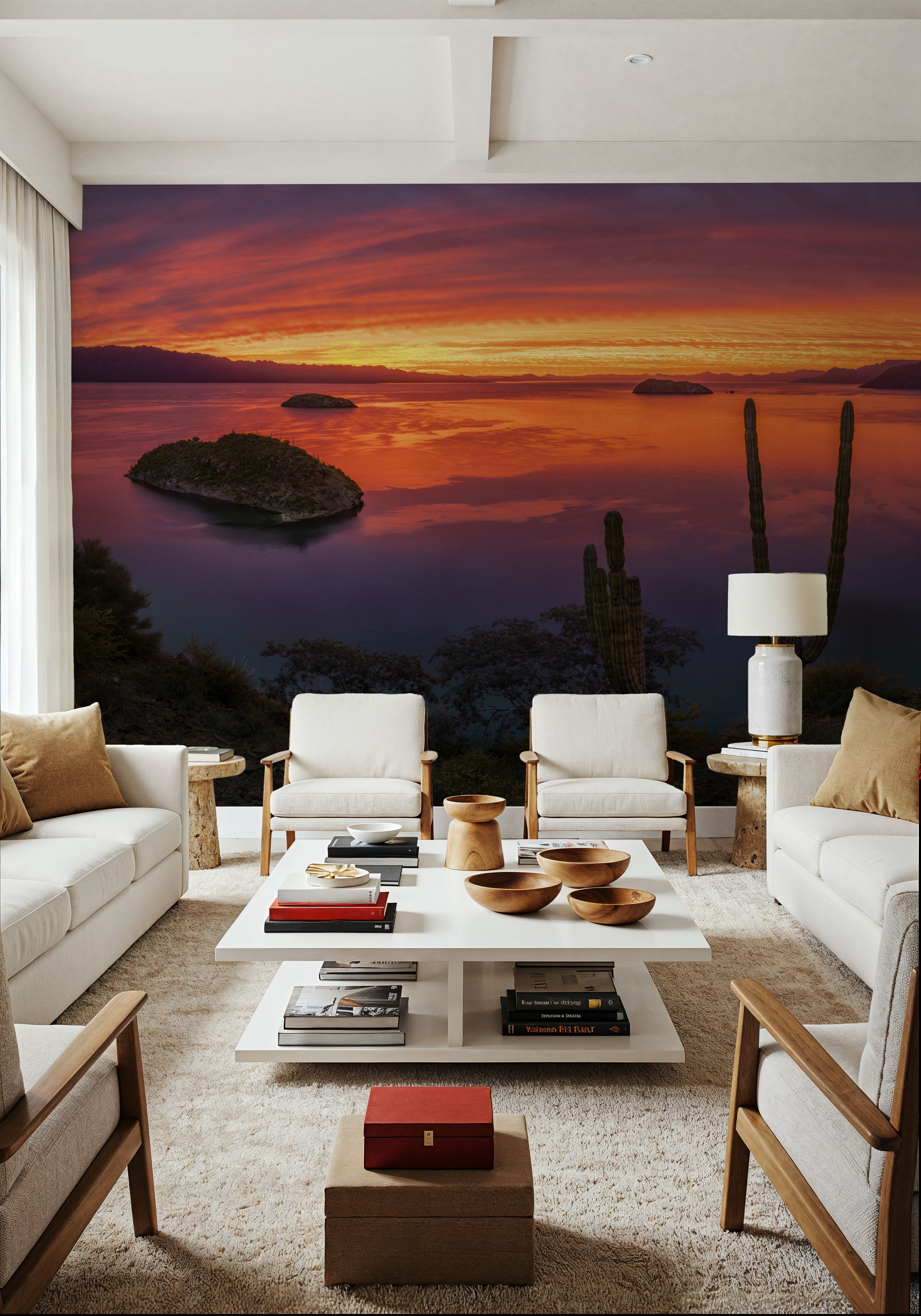 Cardon Cactus Sunset