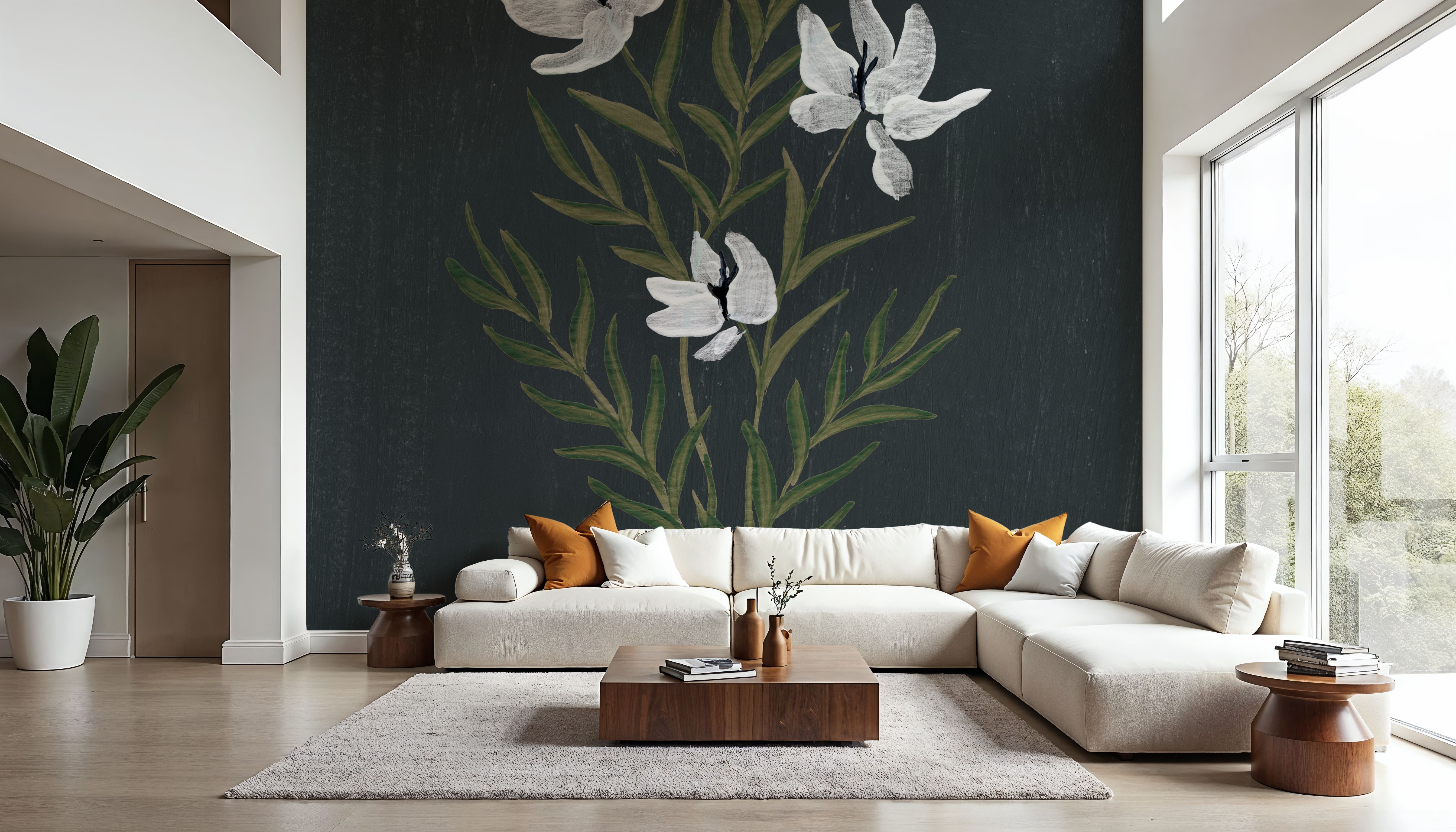 Pretty Little Flower IV Black