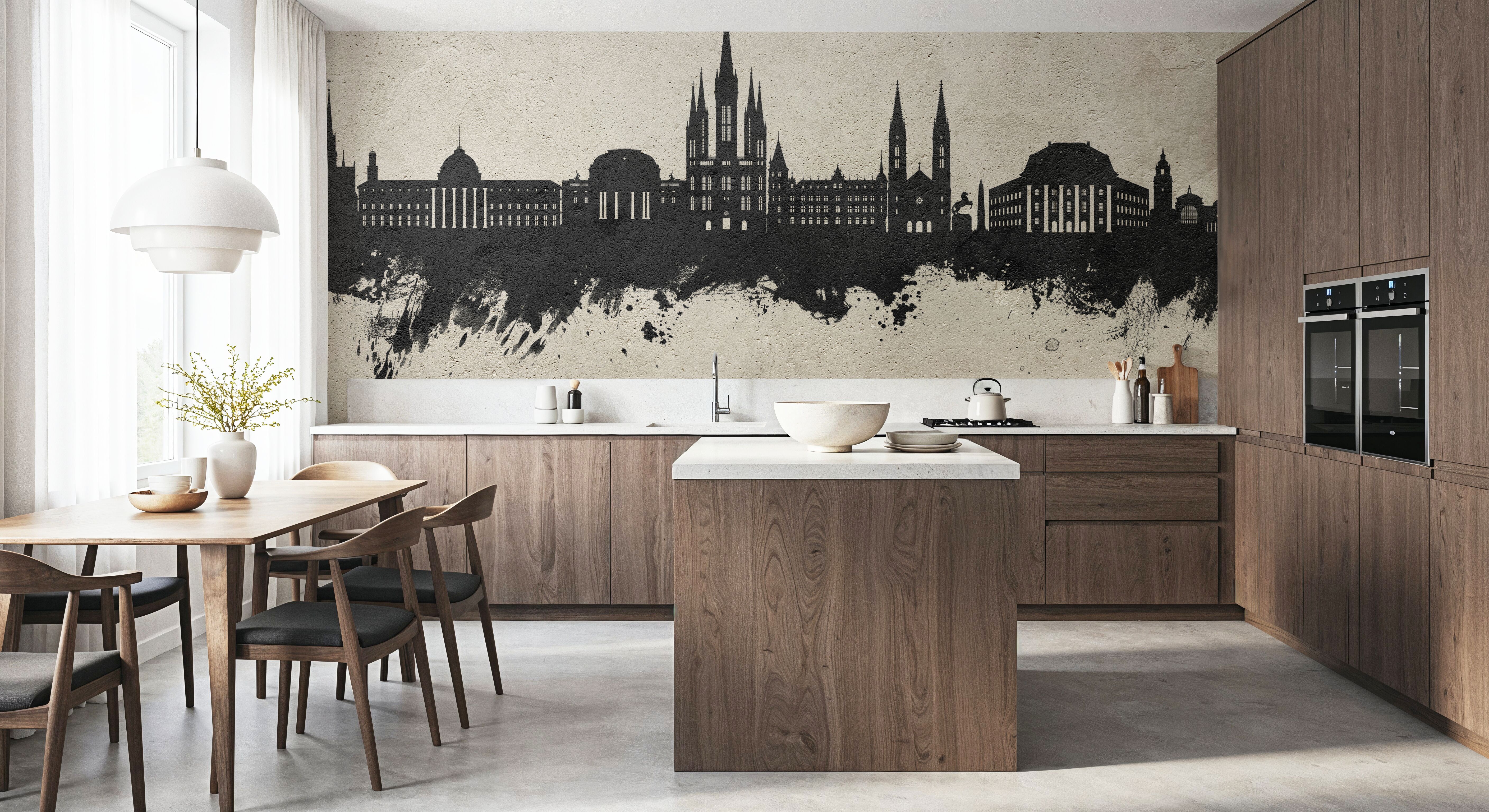 Weisbaden Germany Skyline Concrete
