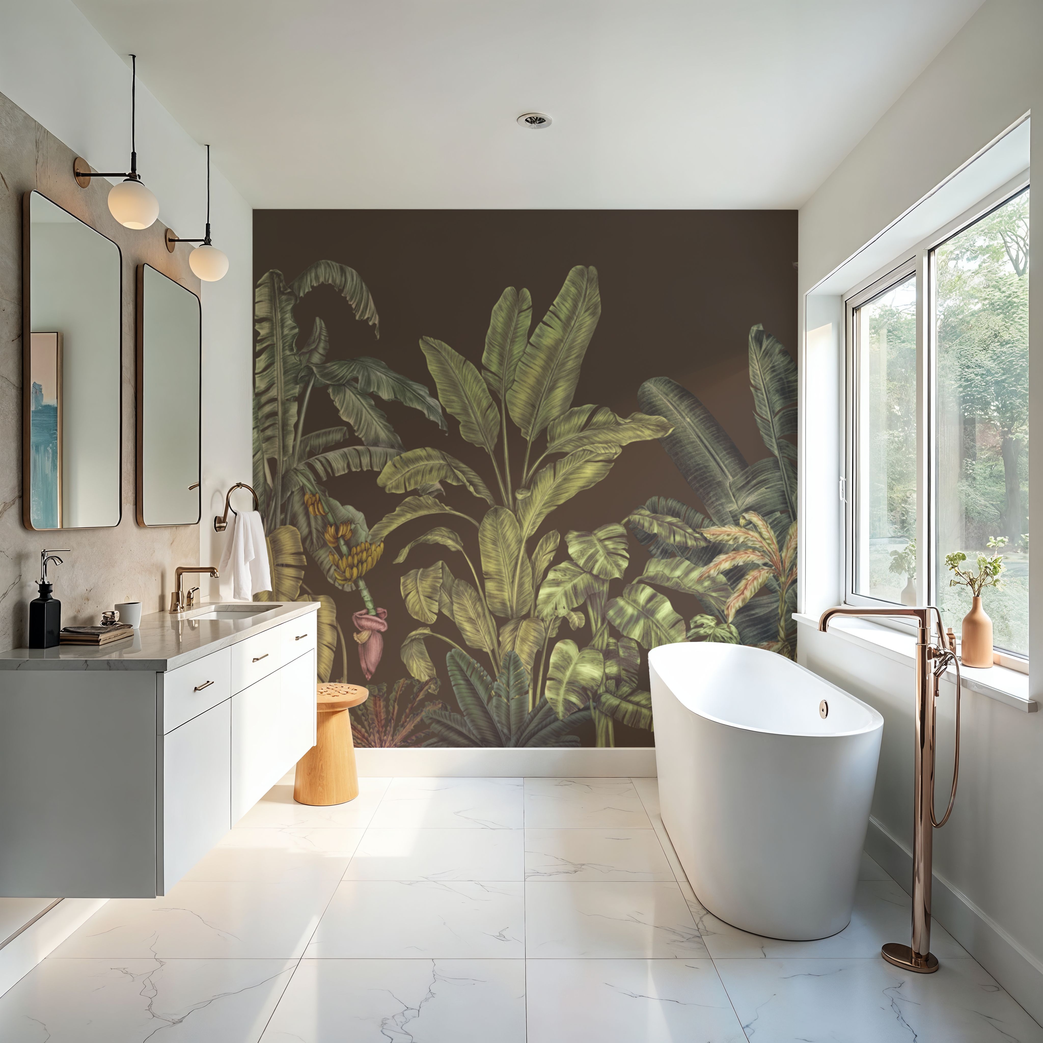 Madagascar Foliage, Mauve