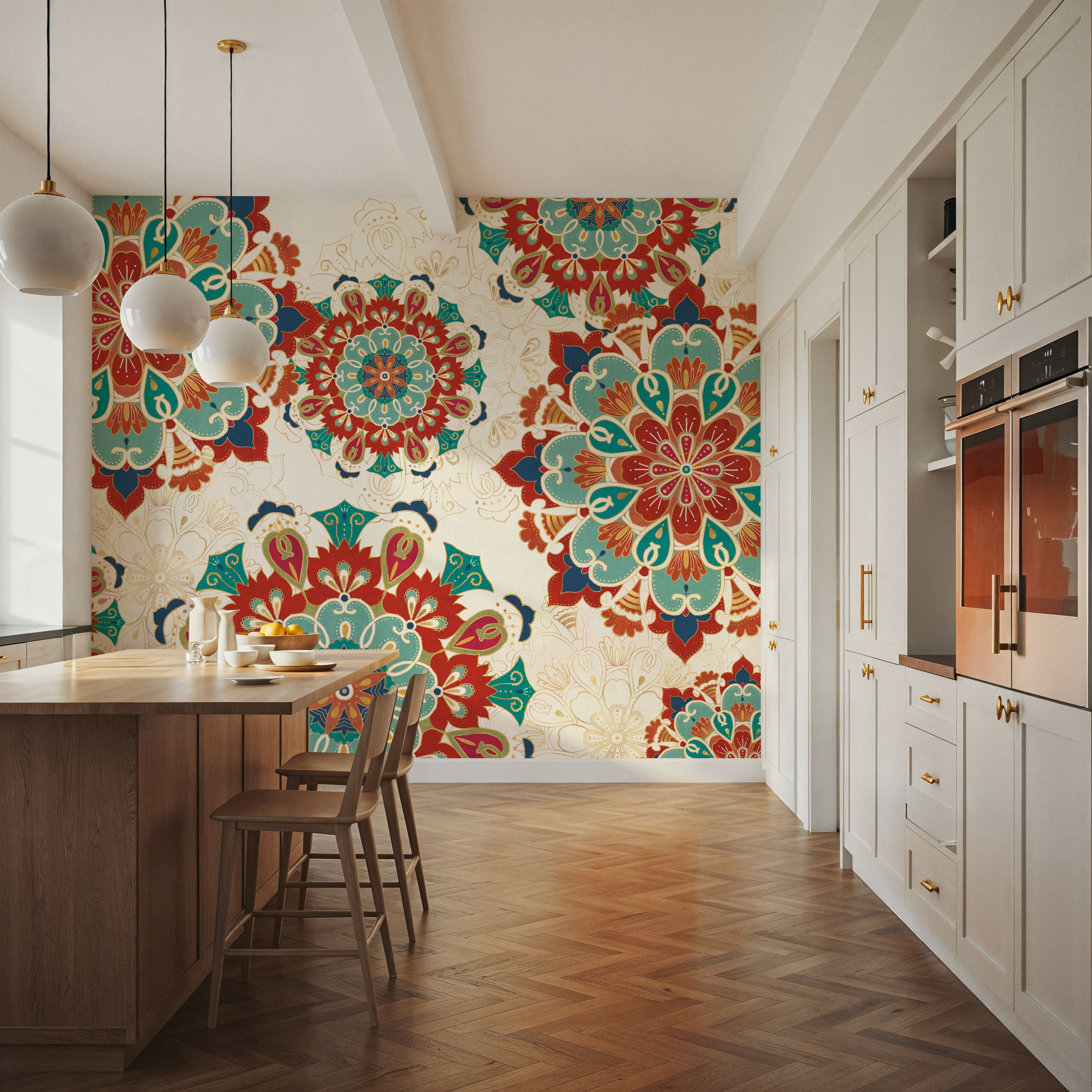 Folk Floral VIII