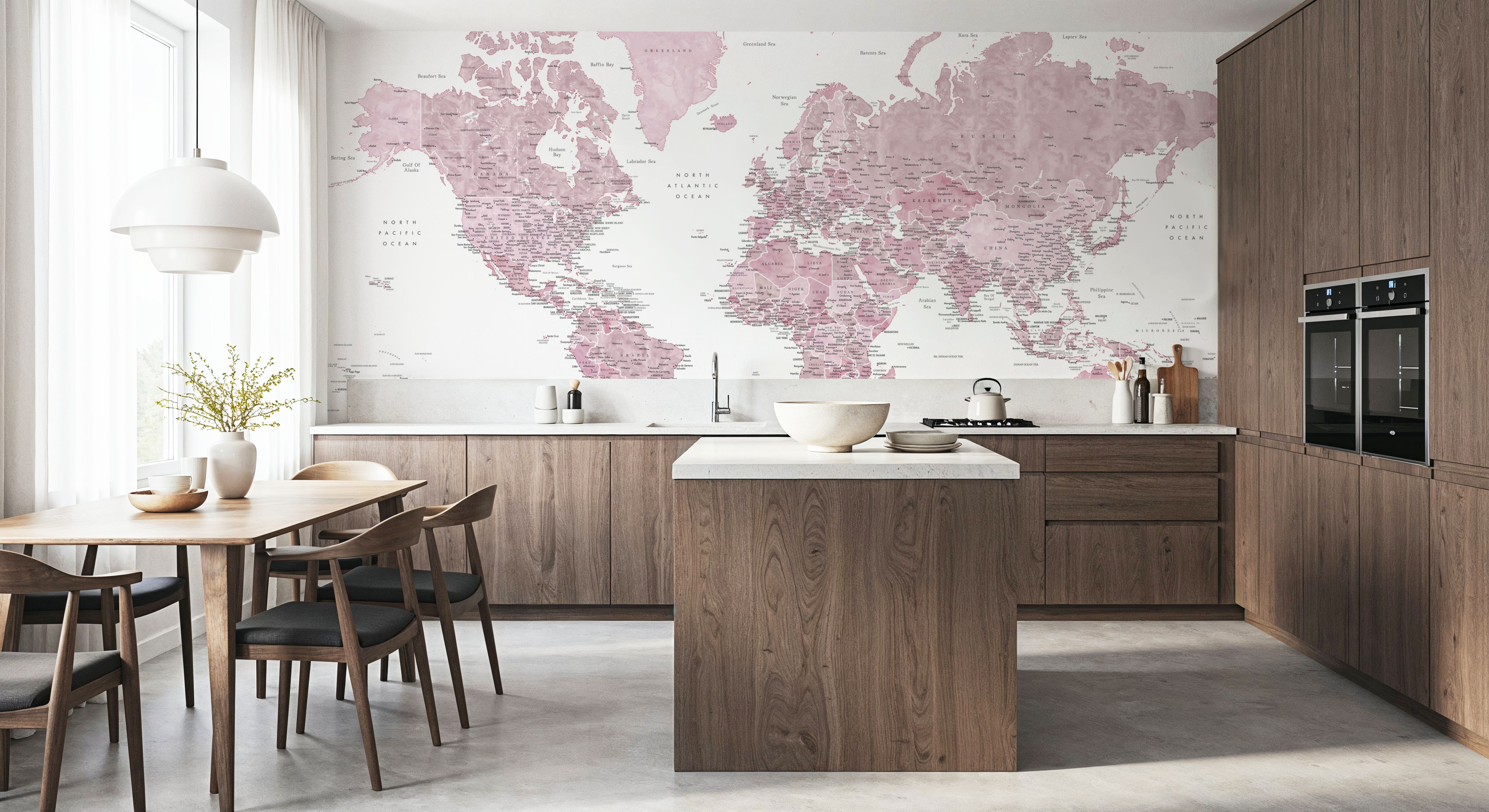 World Map Cities - Melit