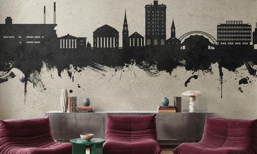 Charlottesville Virginia Skyline Concrete