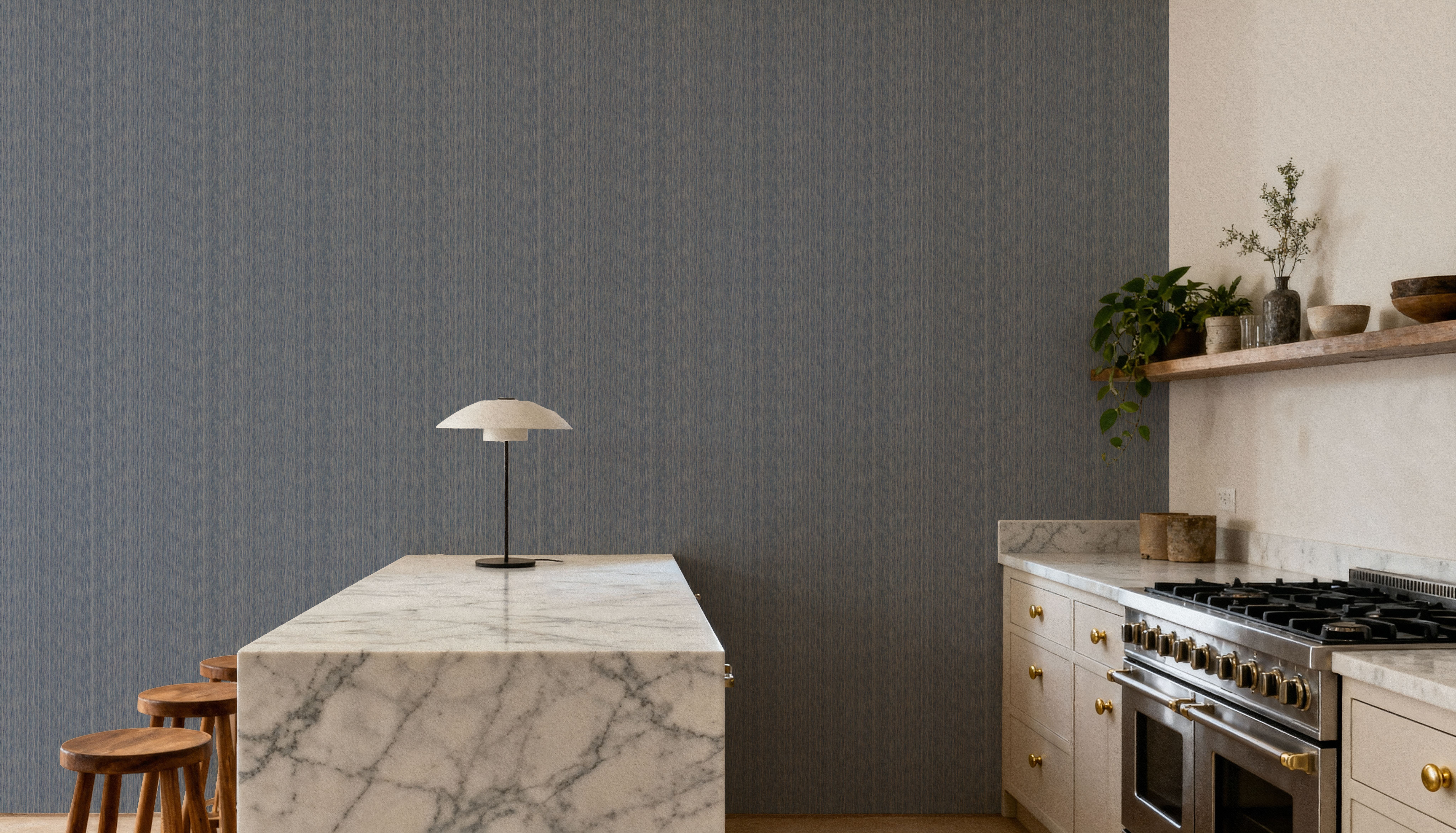Faux Cloth Texture, Denim Blue