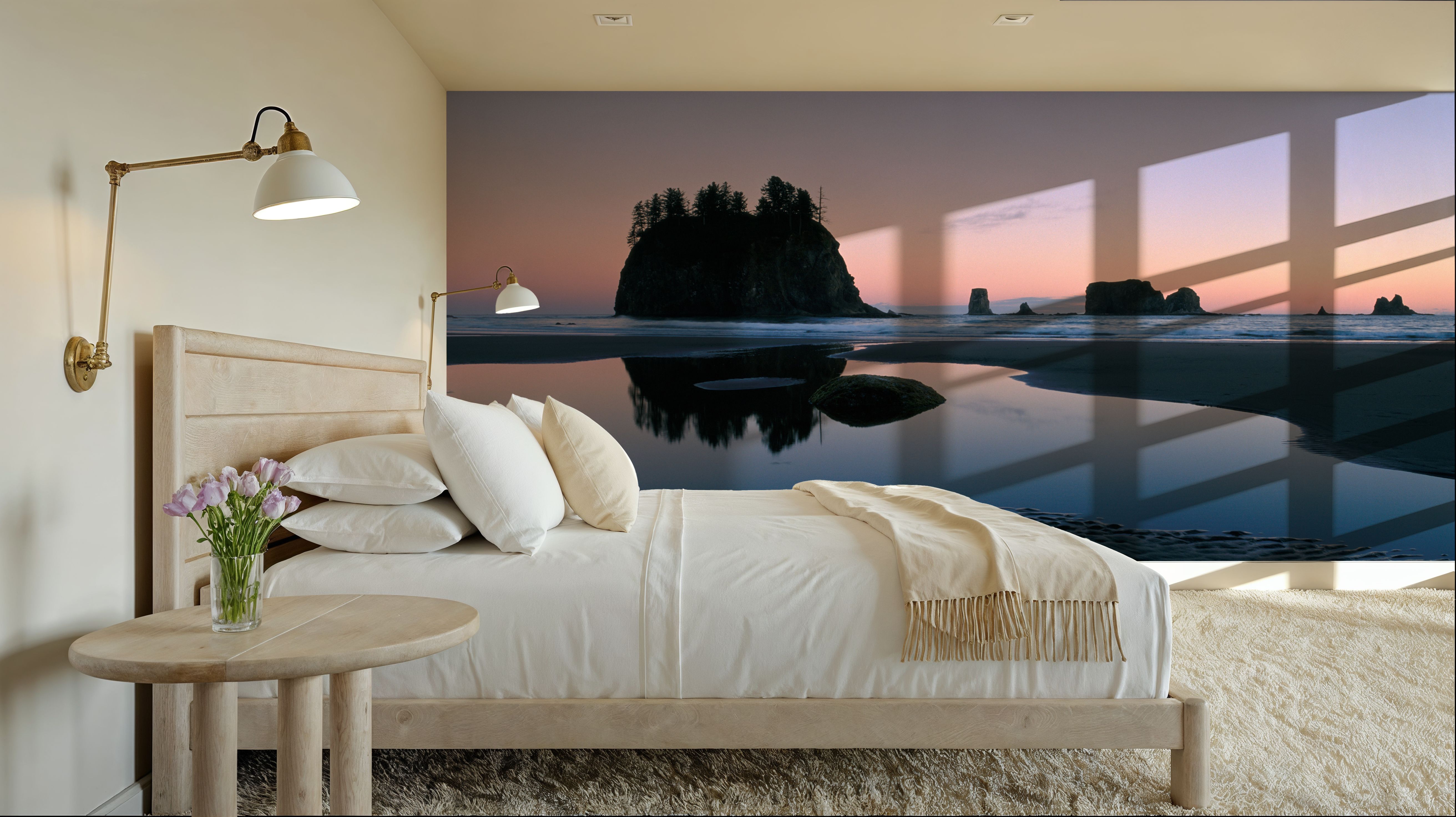 Tidal Pool Sunsets, Papier peint