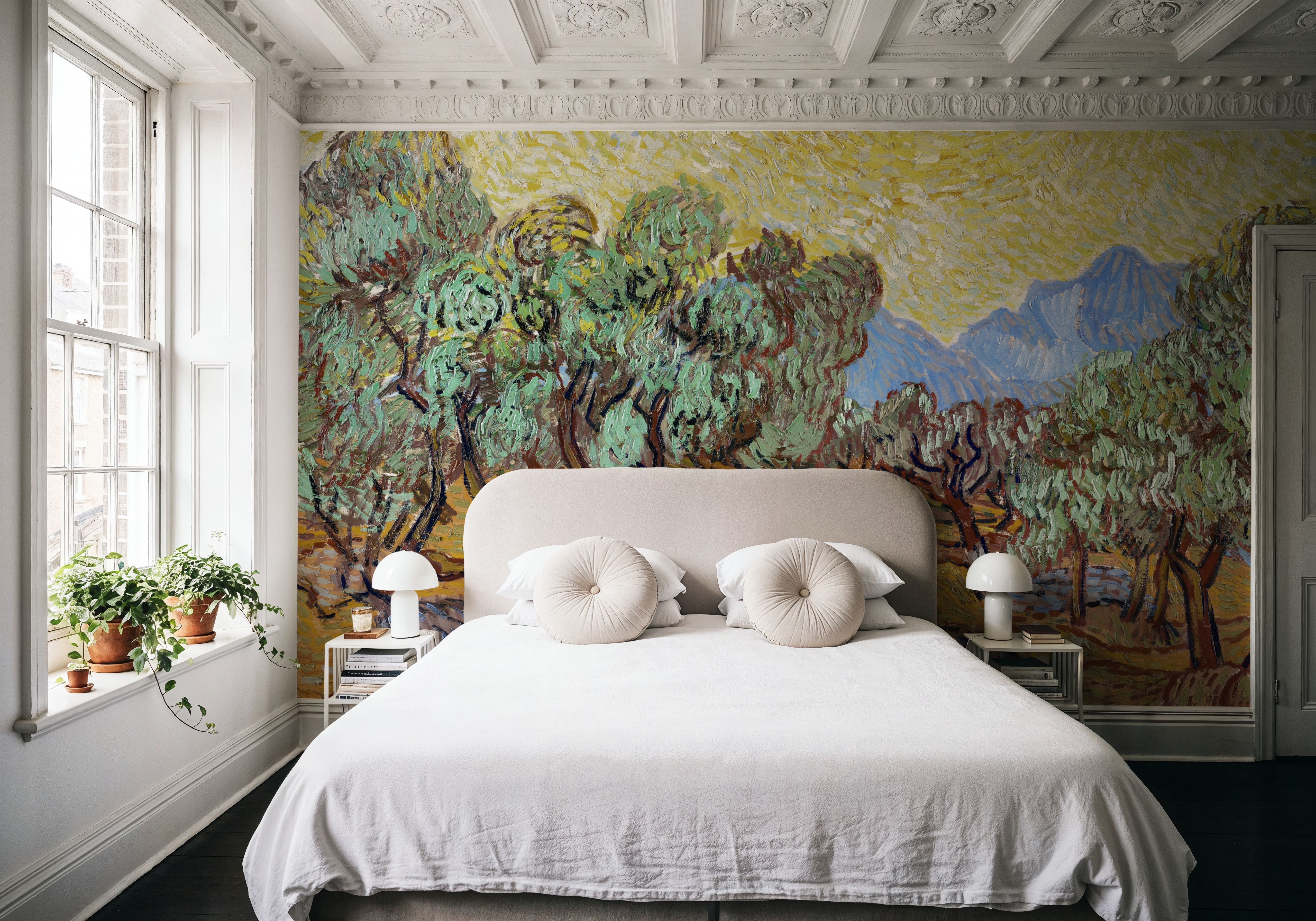 Olive Trees, Carte da parati