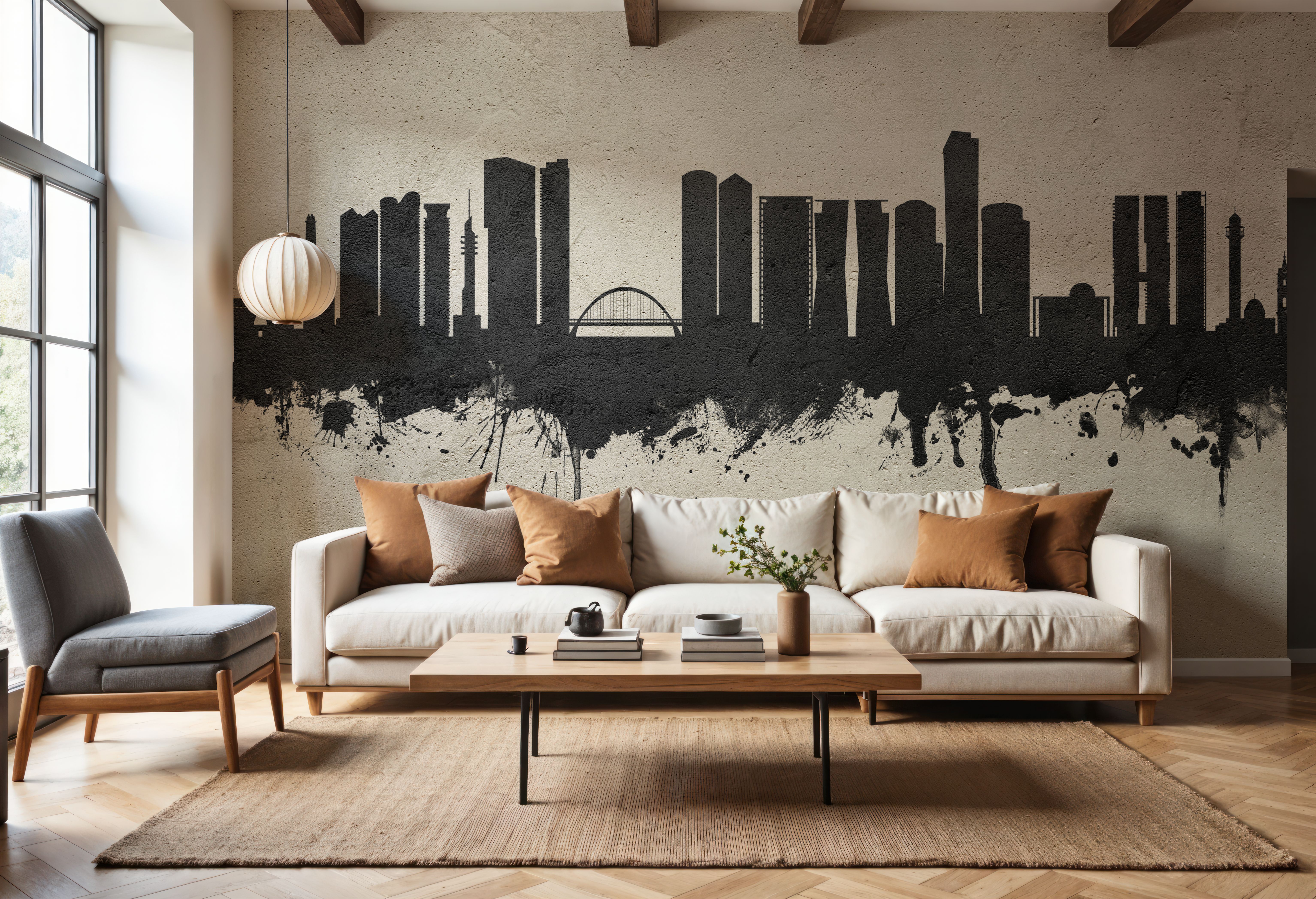 Tel Aviv Skyline Concrete