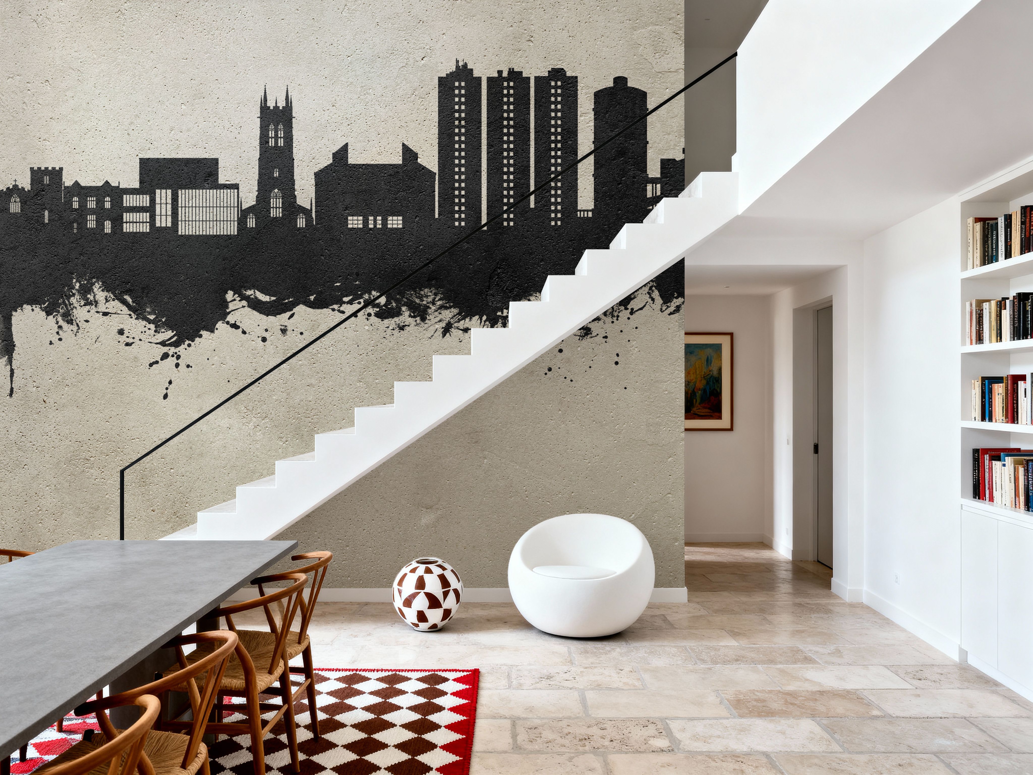 Scunthorpe England Skyline Concrete