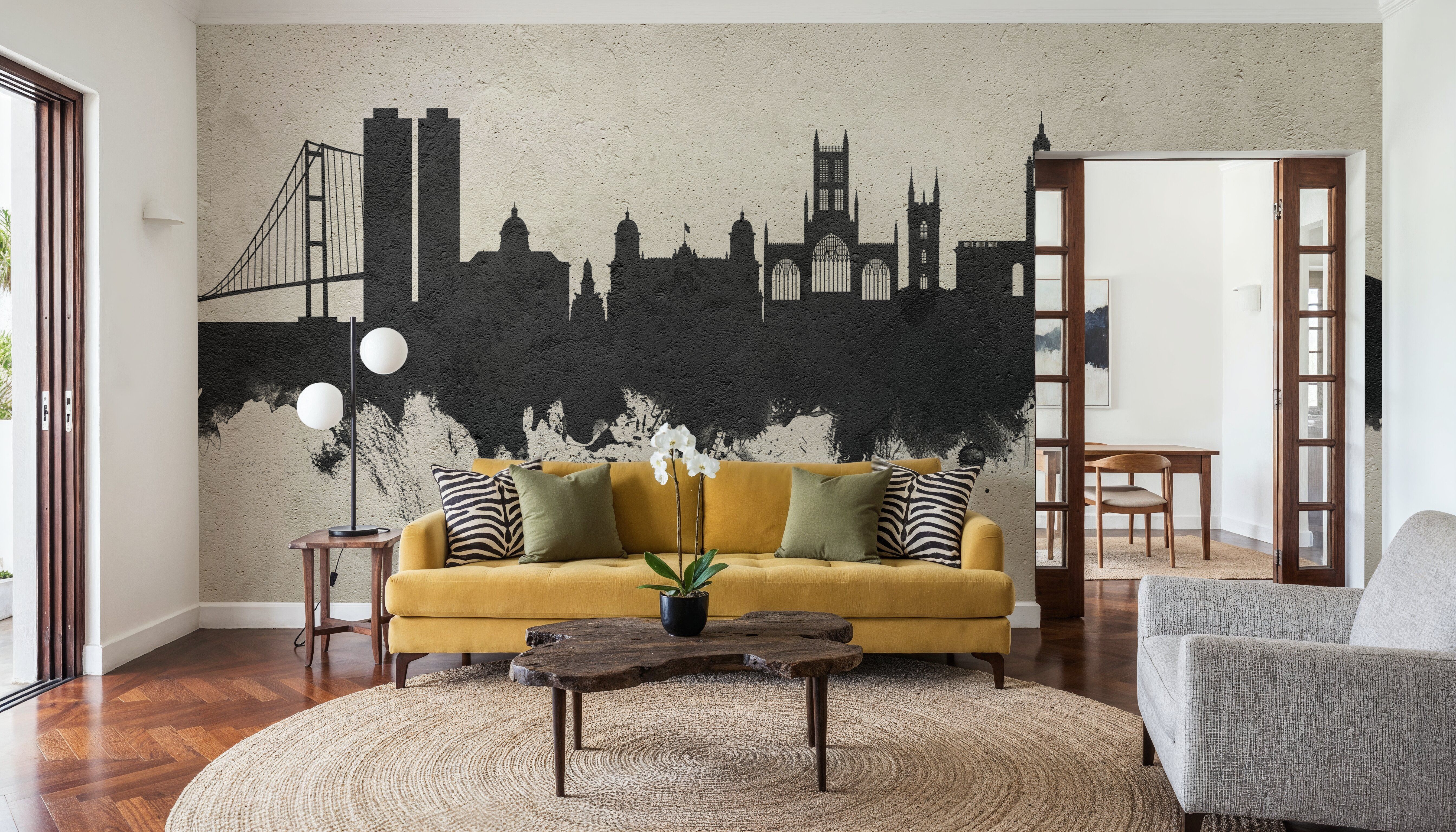 Kingston upon Hull England Skyline Concrete