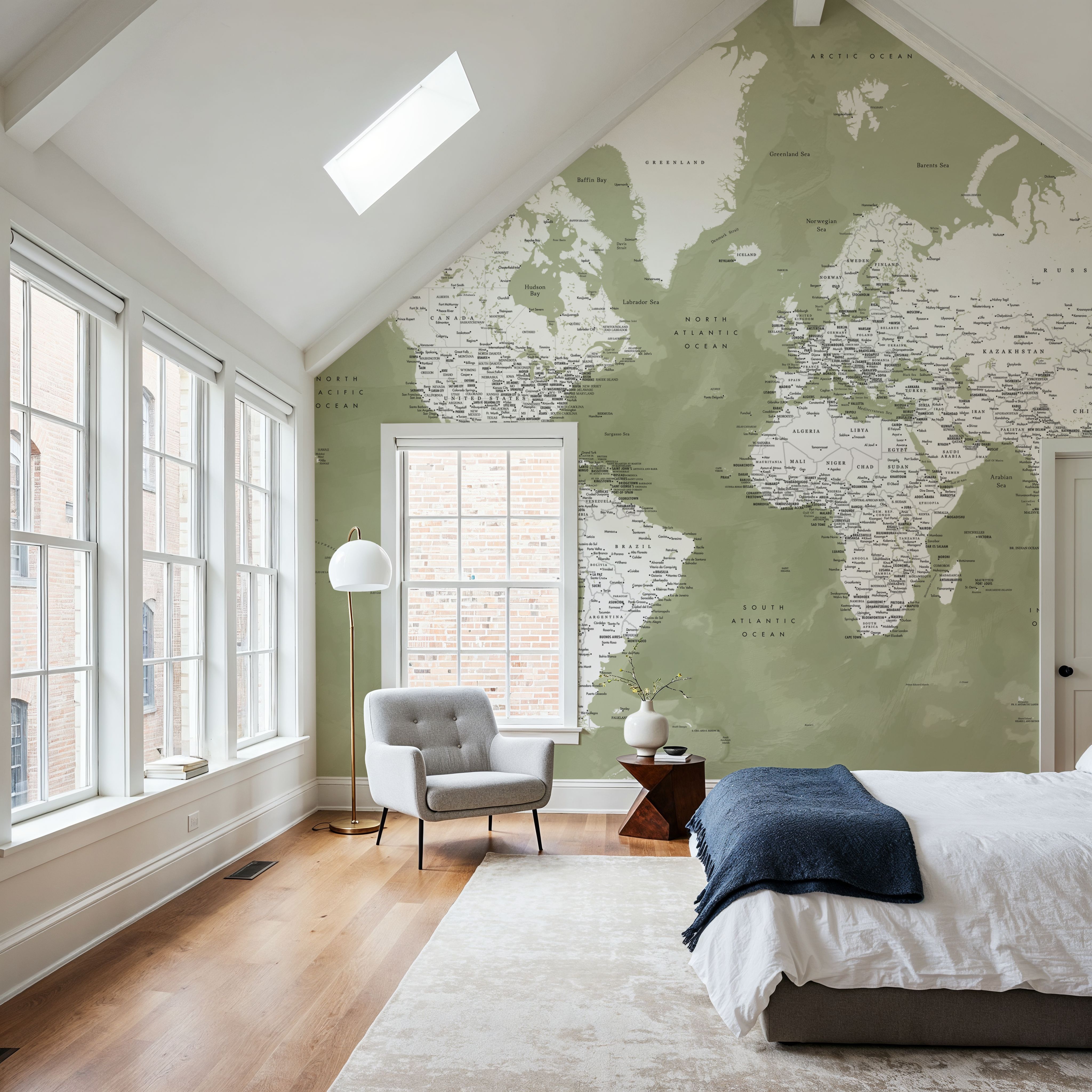 World Map Cities - Pacheco