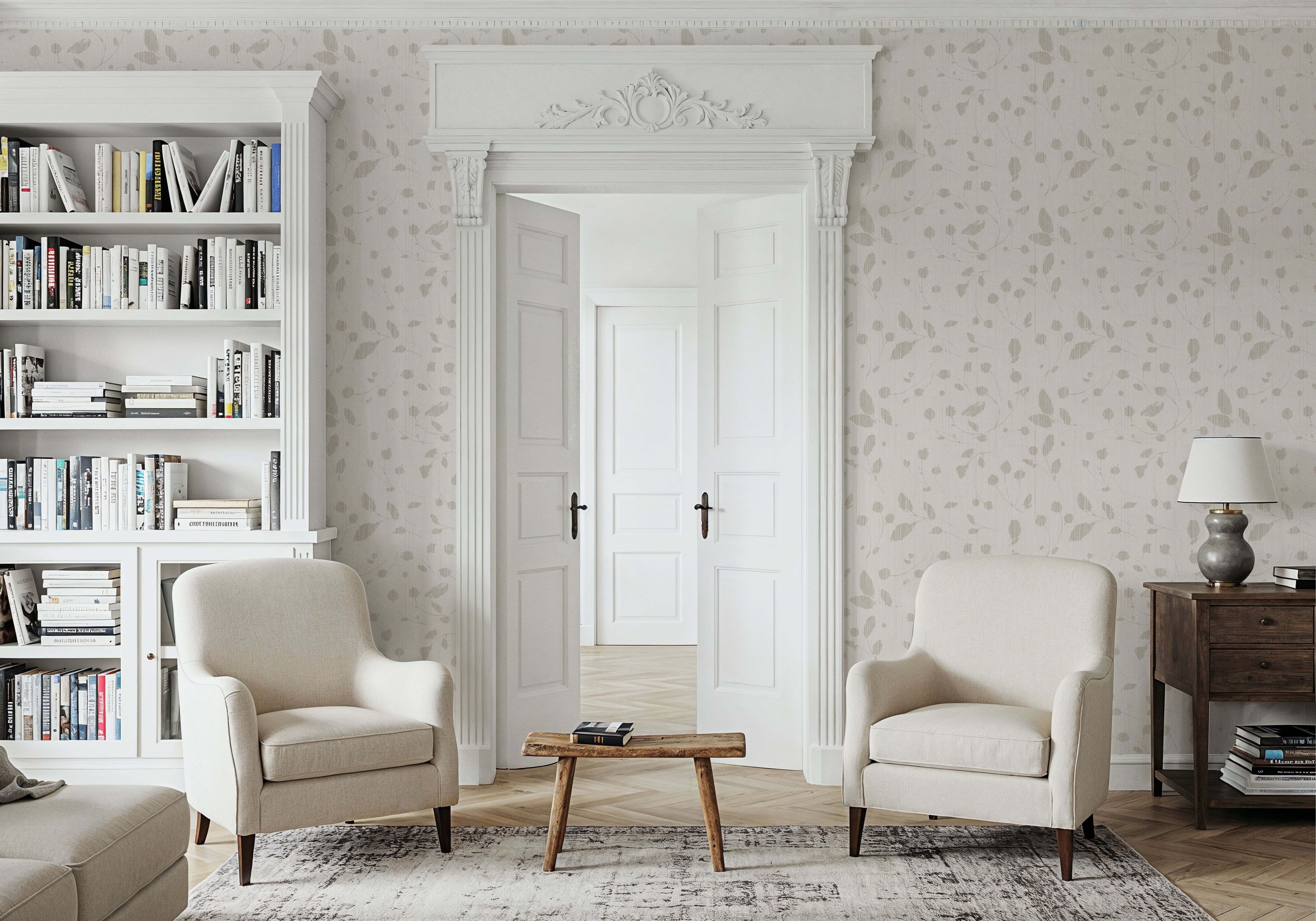 Time to Share Florals White