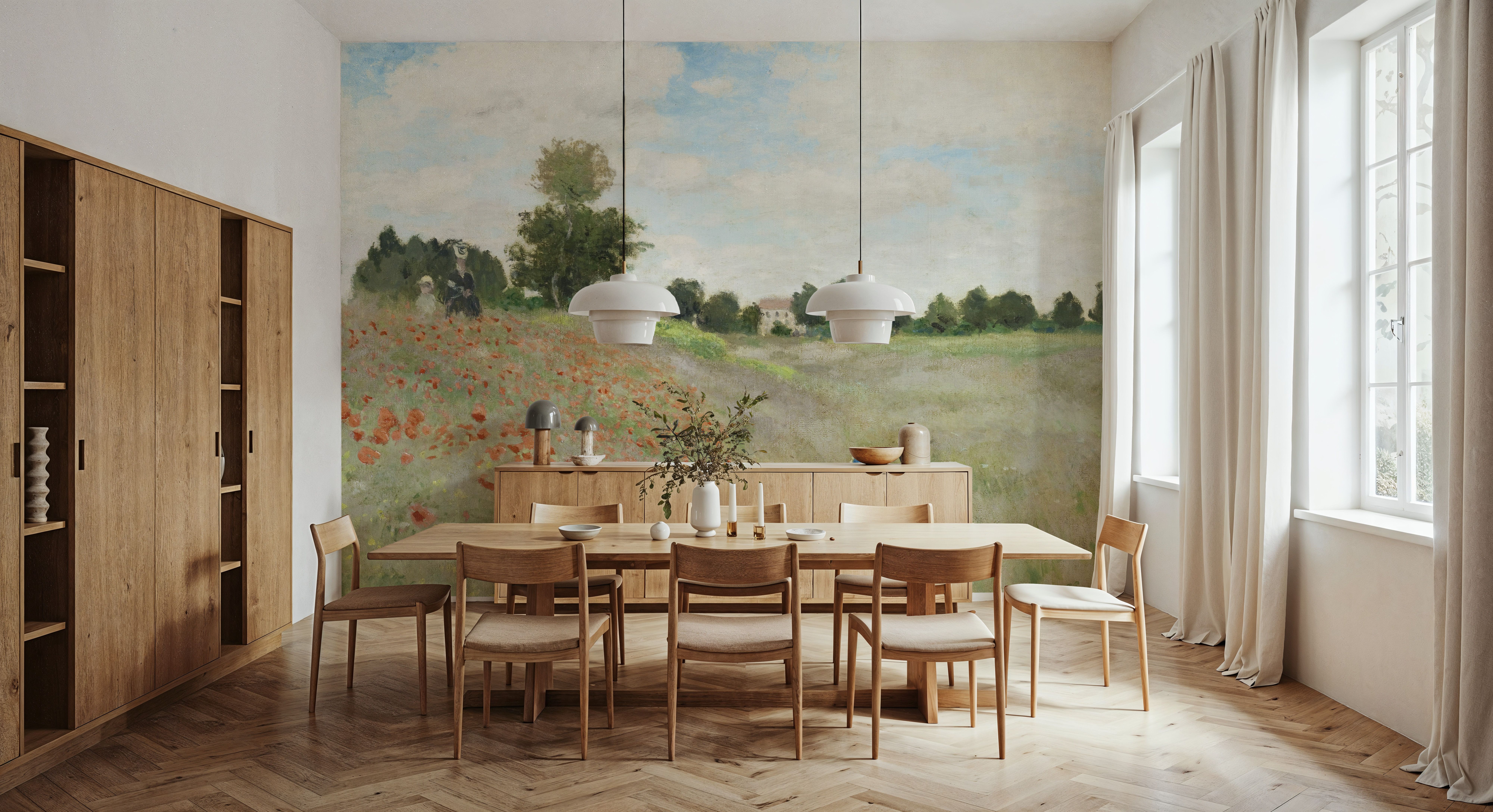 The Poppy Field near Argenteuil