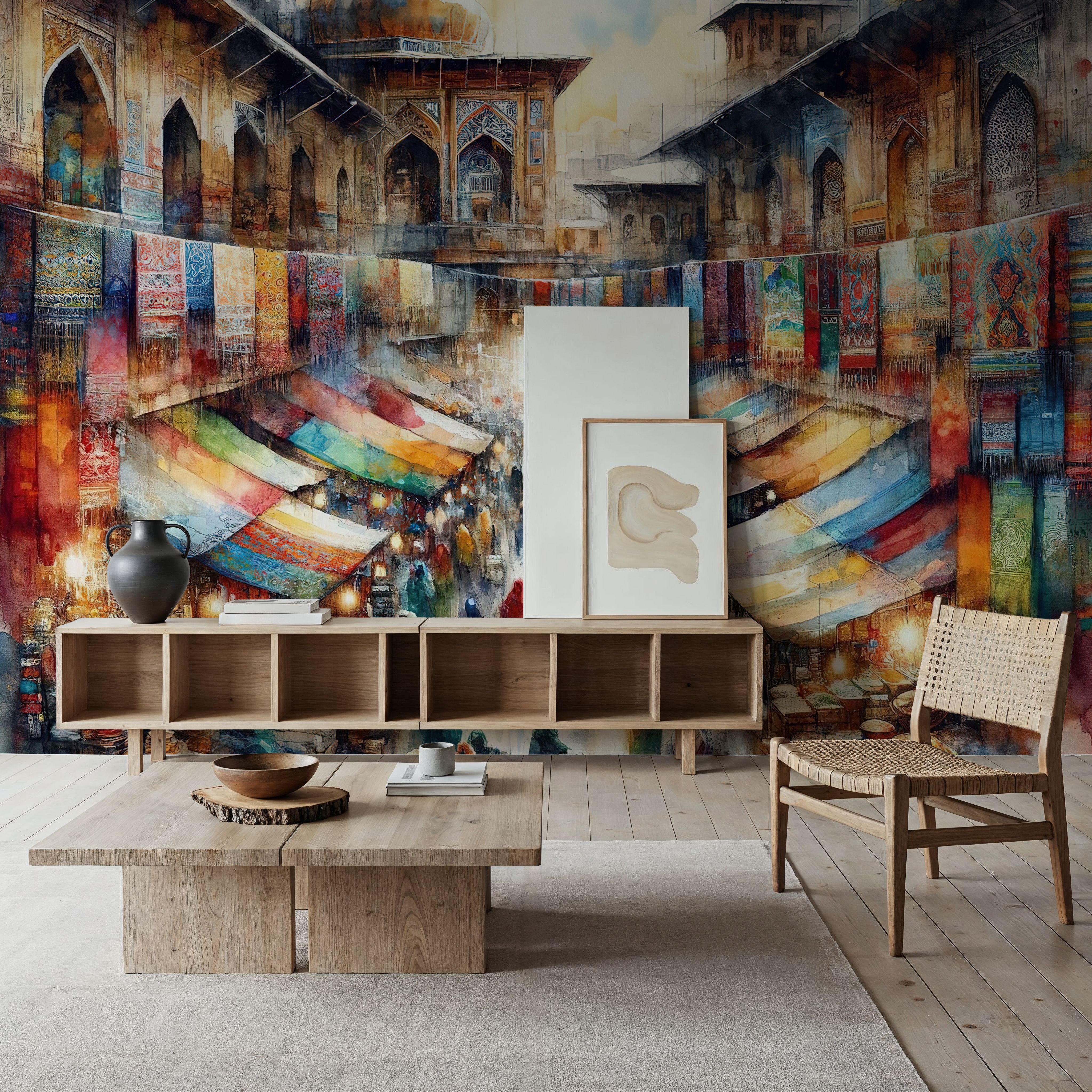 Bazaar's Symphony of Colors