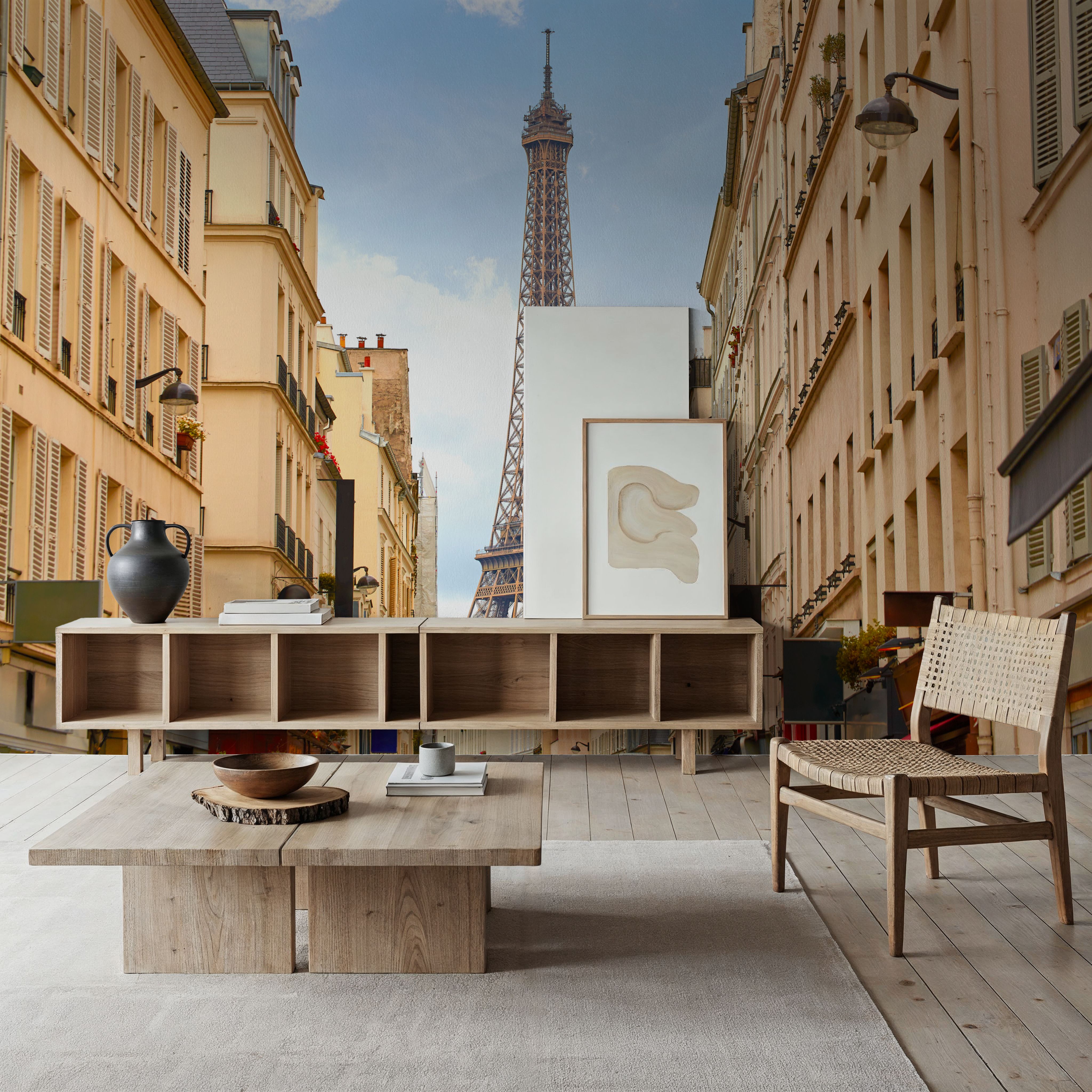 Eiffel Tower in Paris from Invalides