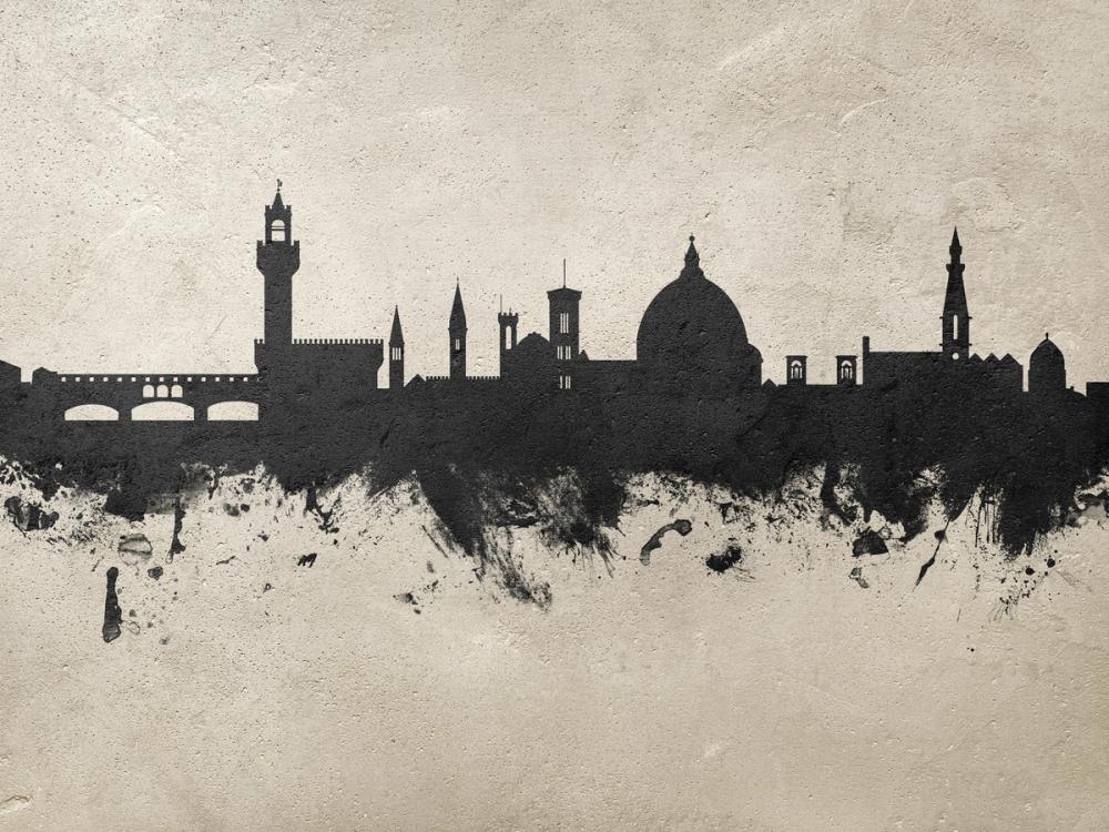 Florence Italy Skyline Concrete