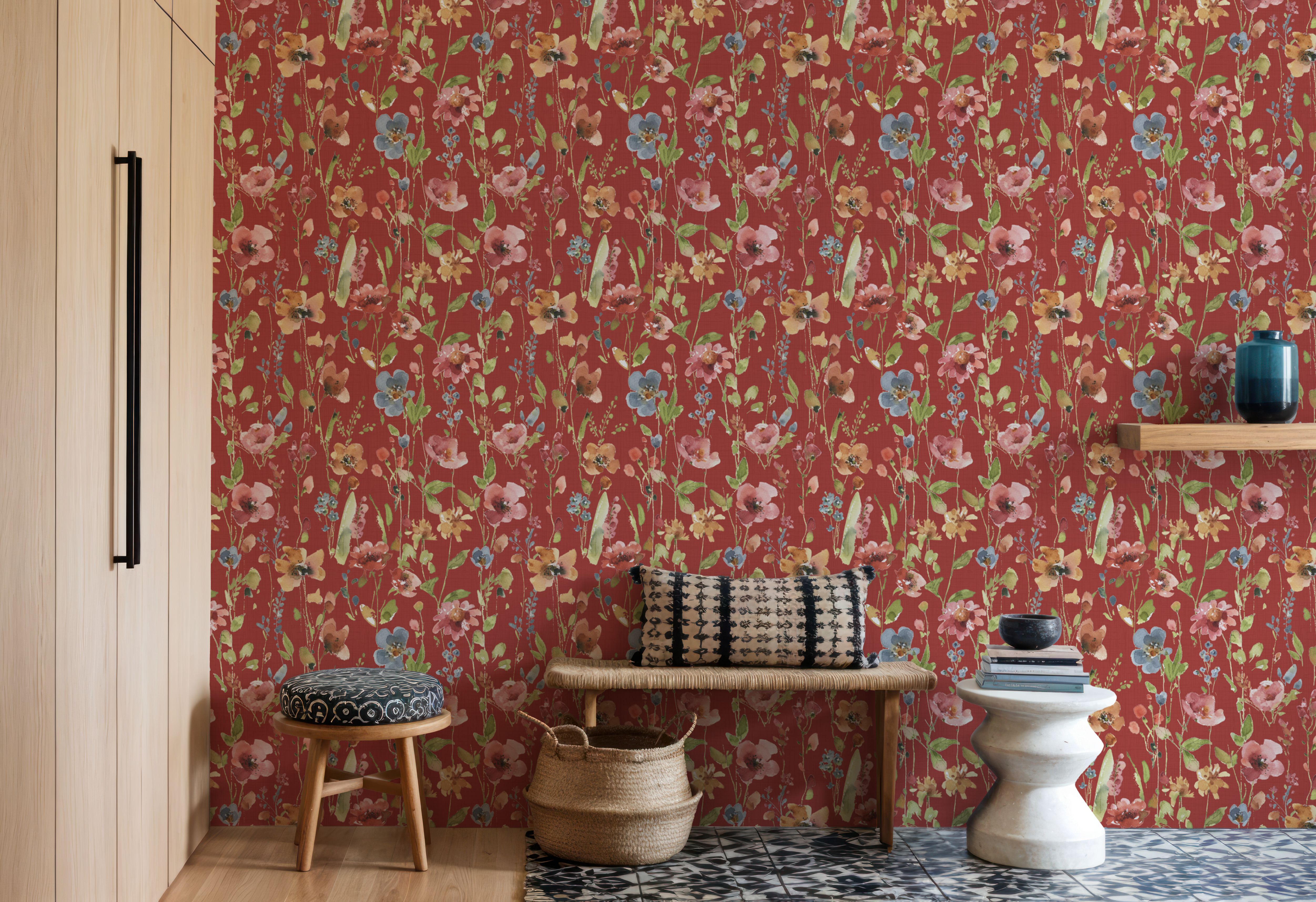 Time to Share Flowers Red