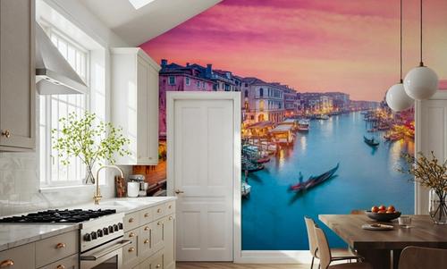 Grand Canal Sunset Pink
