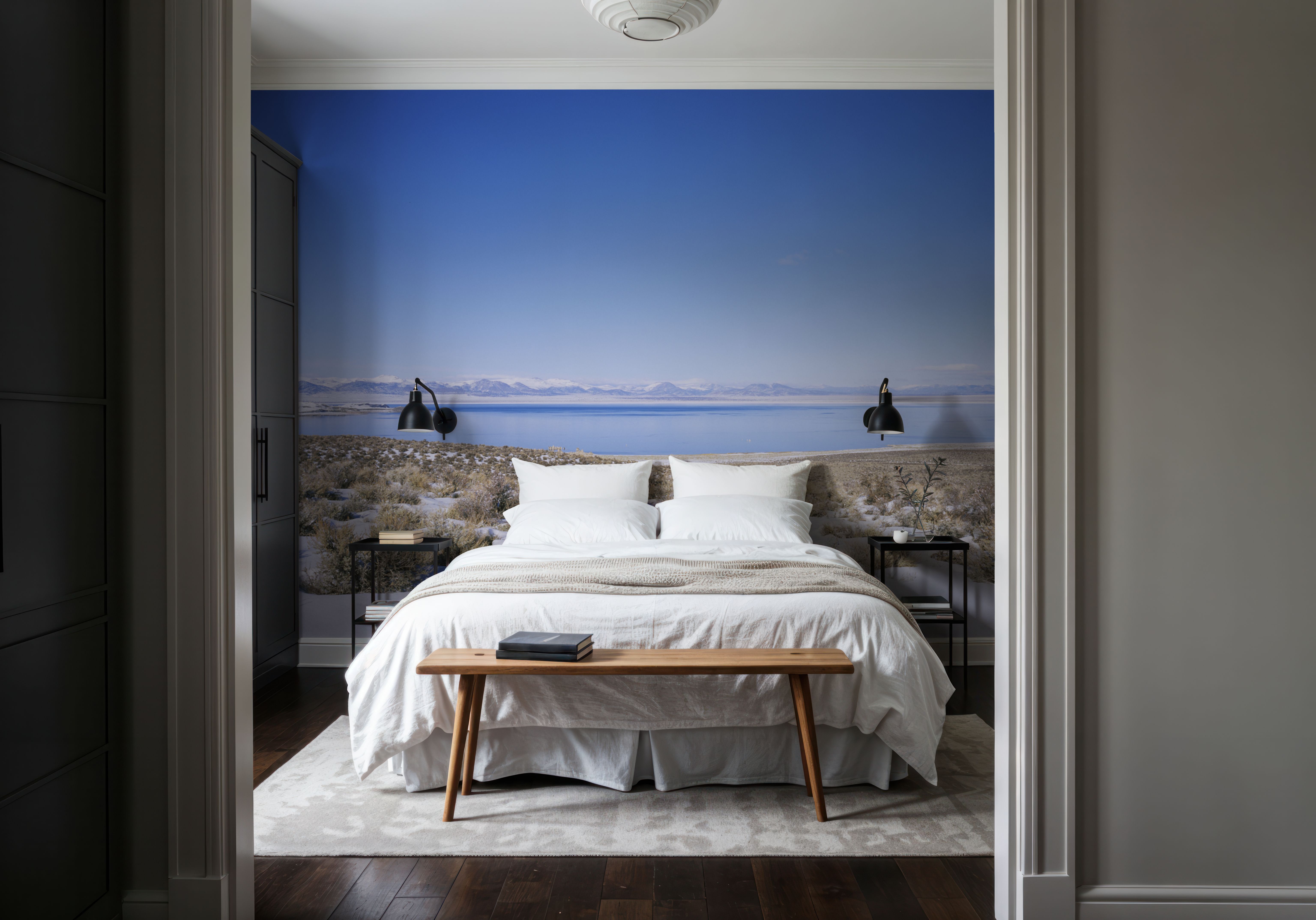 Mountain Lake Majesty, Wallpaper