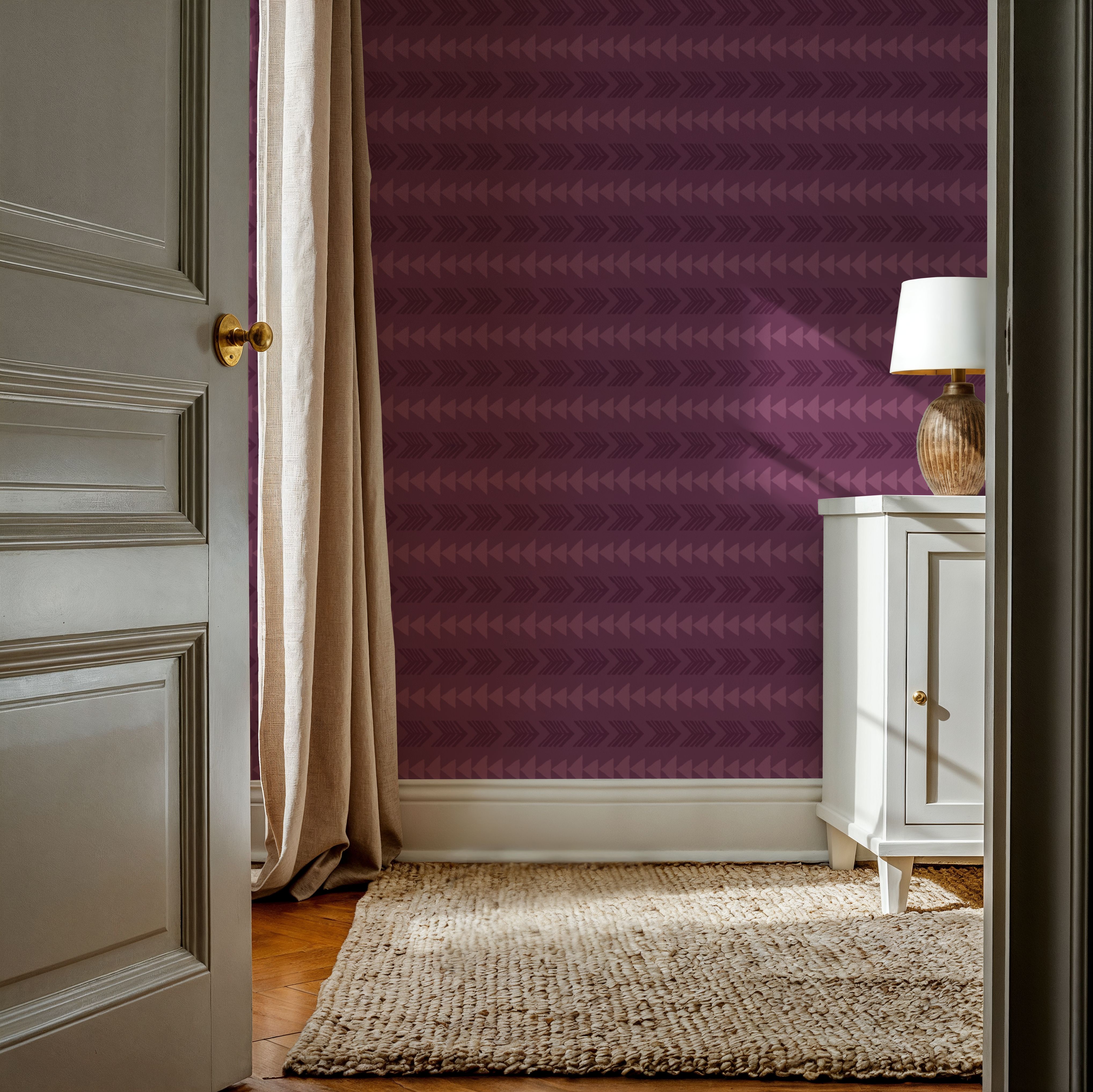 Boho Arrows Purple