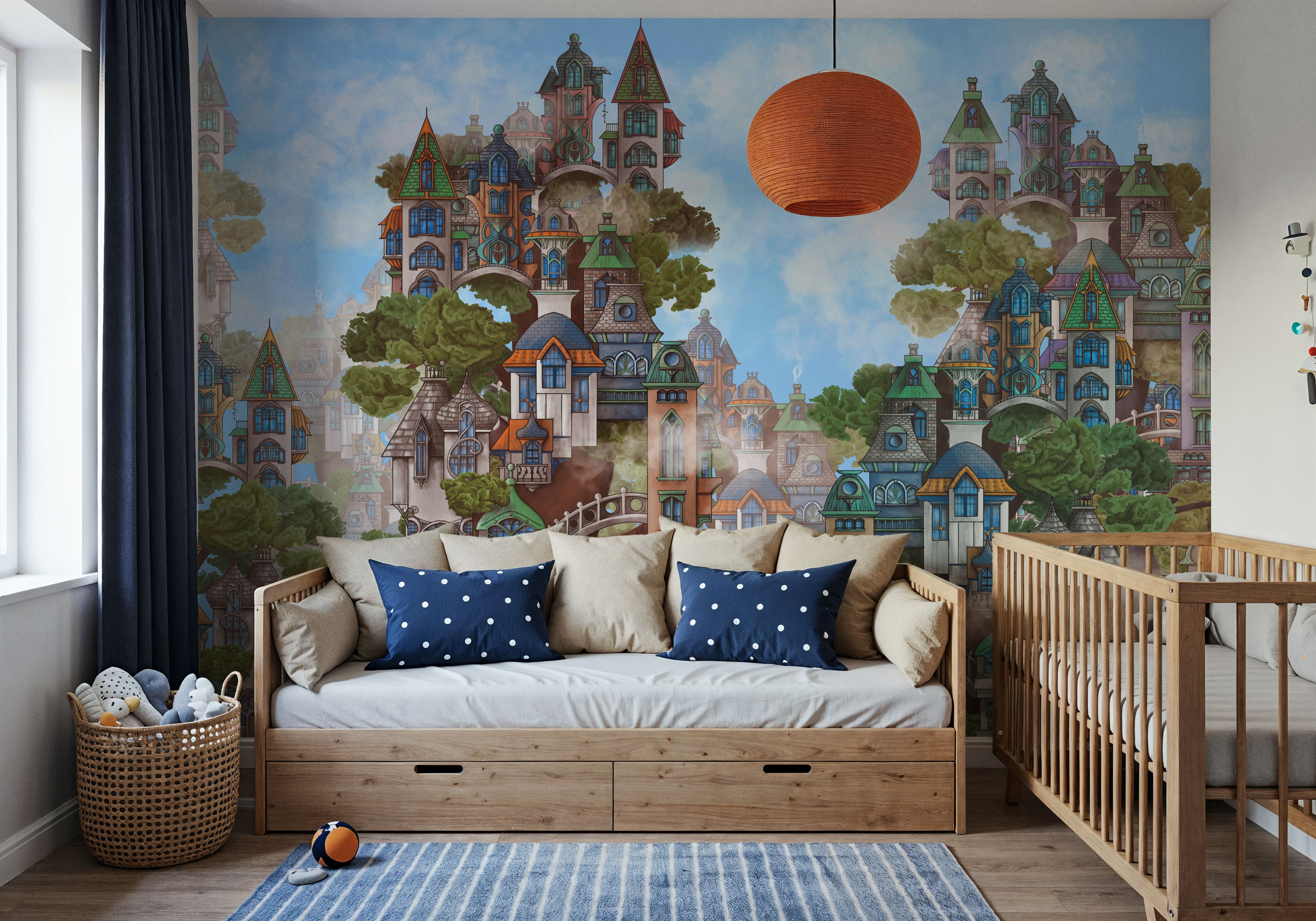 Treehouse Neighborhood Warm Bright