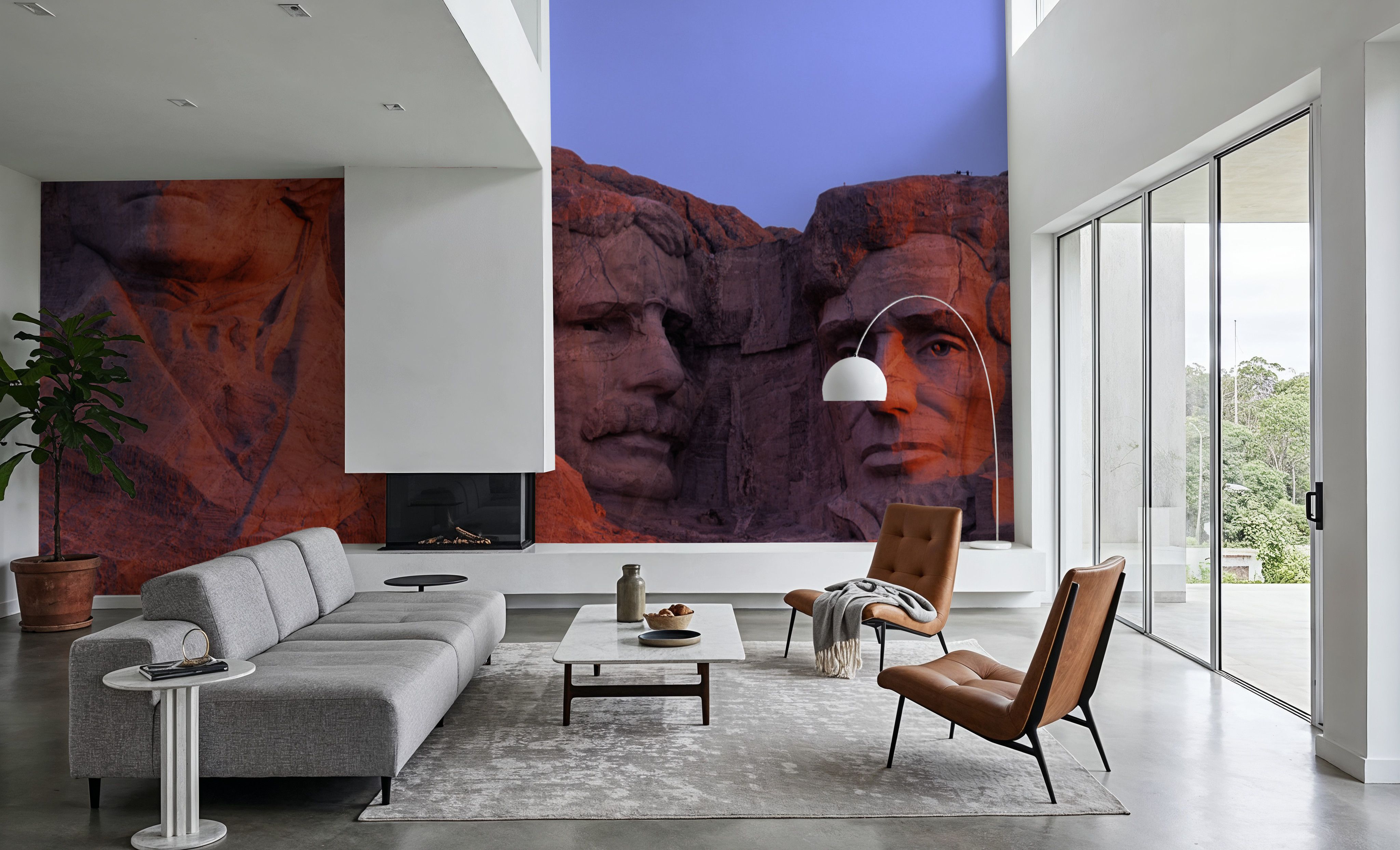 Mount Rushmore at Sunset, Wallpaper