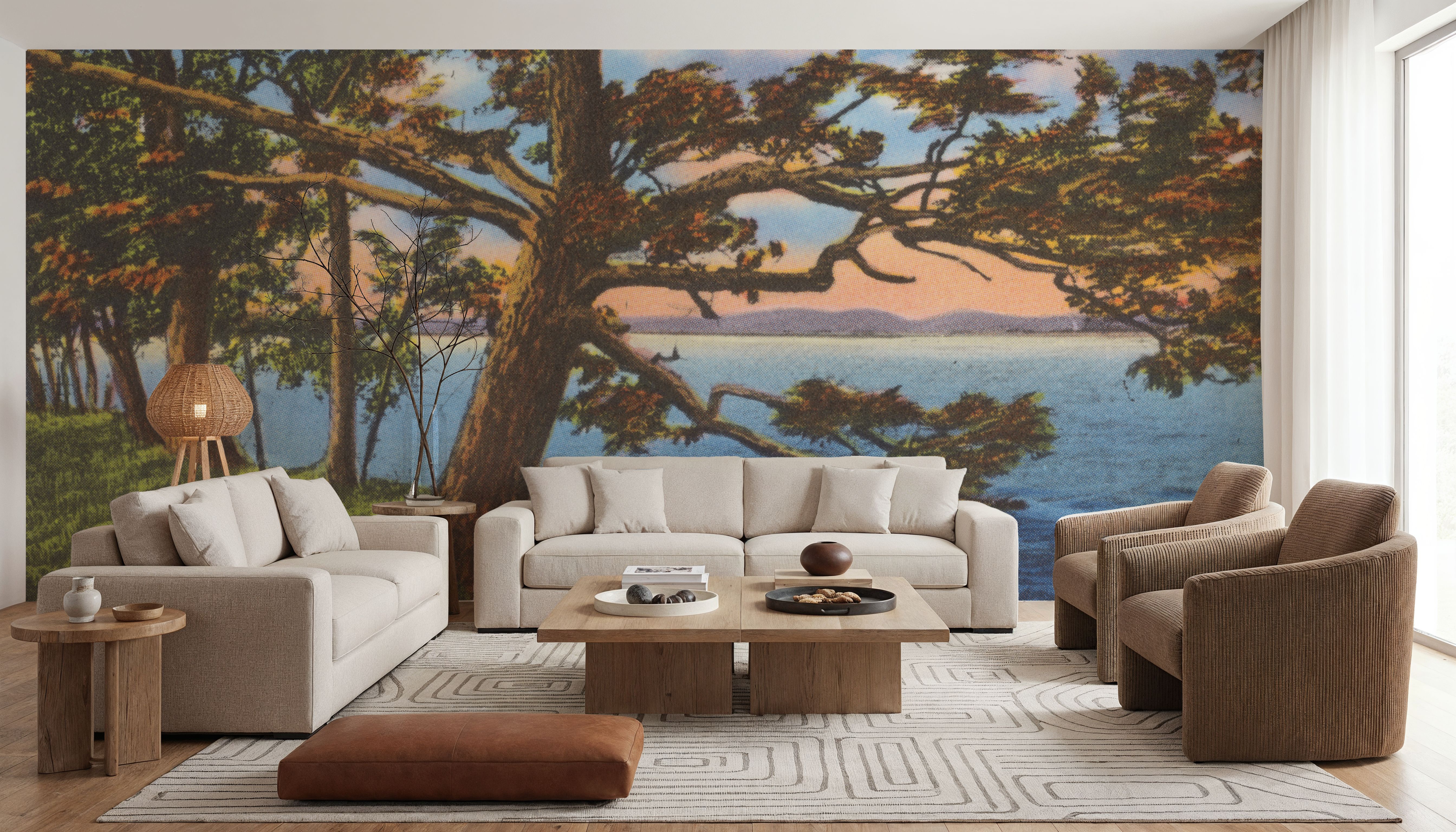 Shoreline - Screenprint Postcard