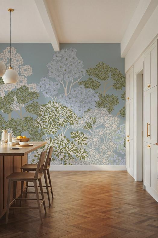 Overleaf Woodland, French Blue