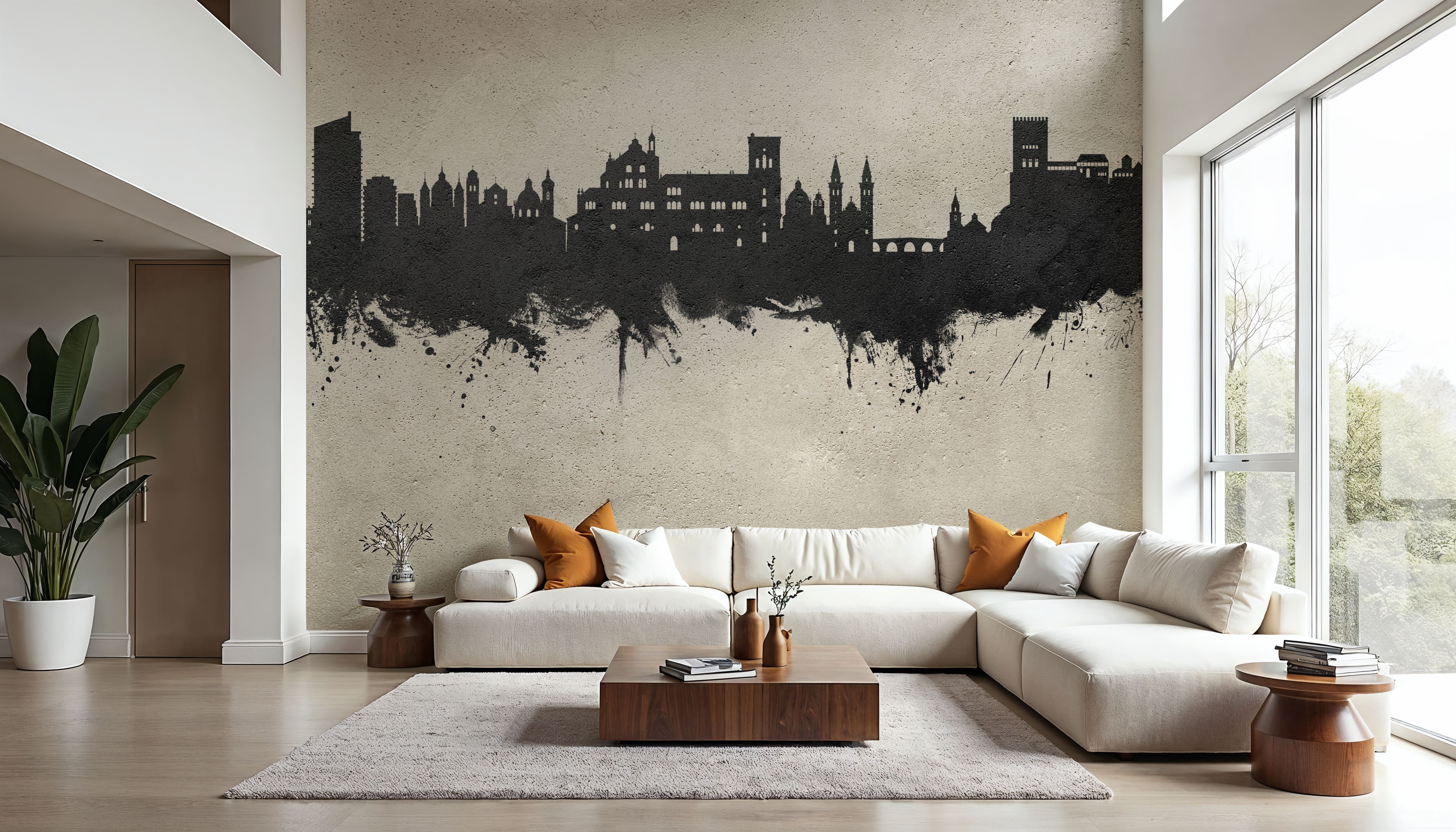 Granada Spain Skyline Concrete