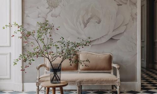 Transcendent Peony, Greyish Pink