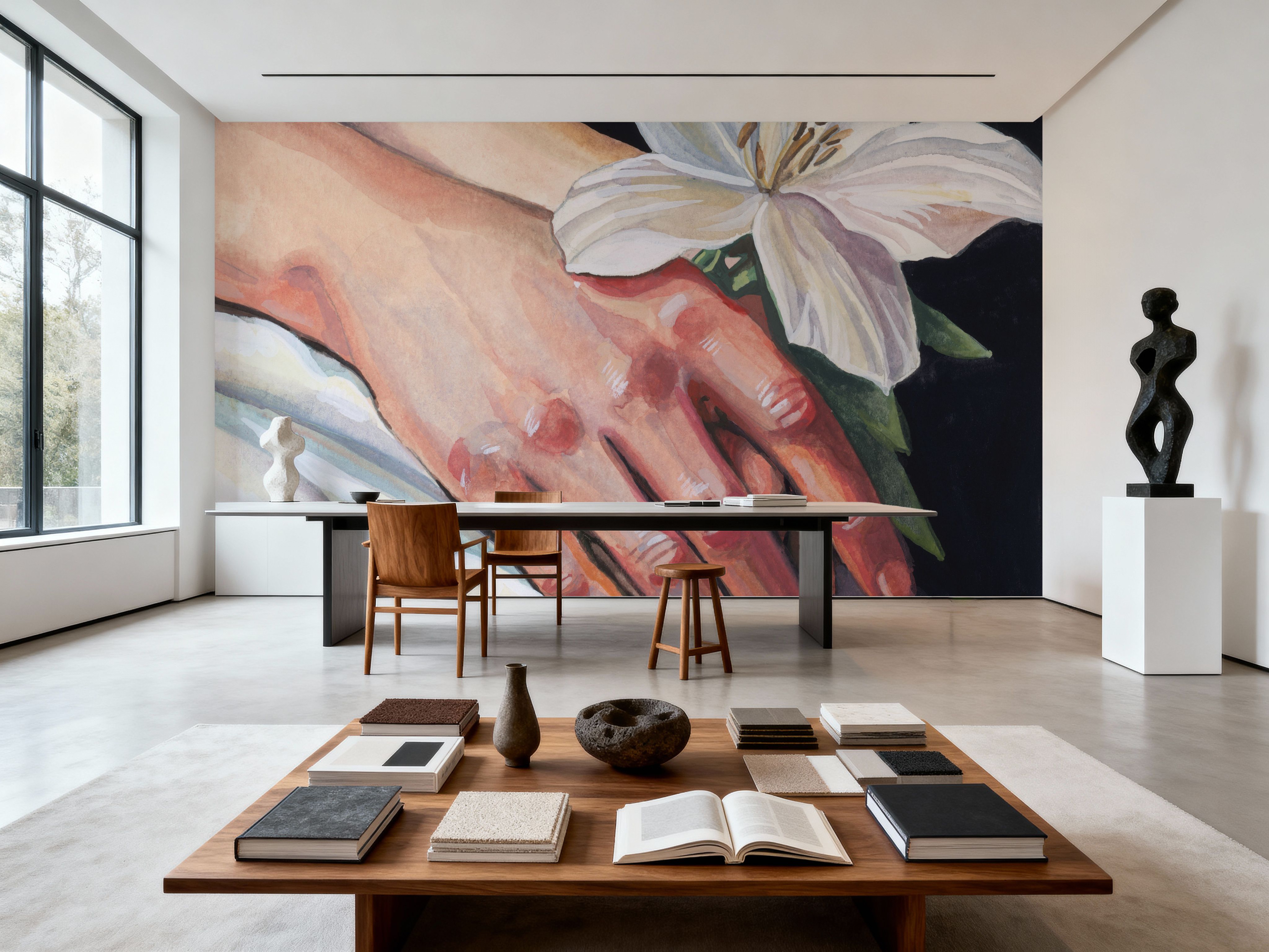 Peaceful Flower in Hand