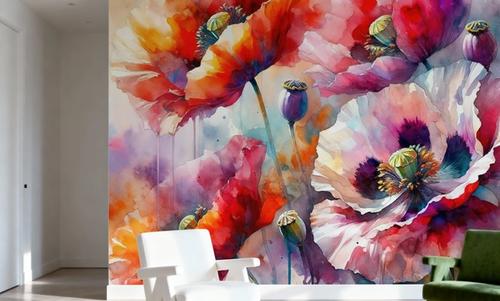 Intense Floral Radiance