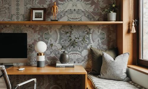 Gentle Branches, Rosy Beige