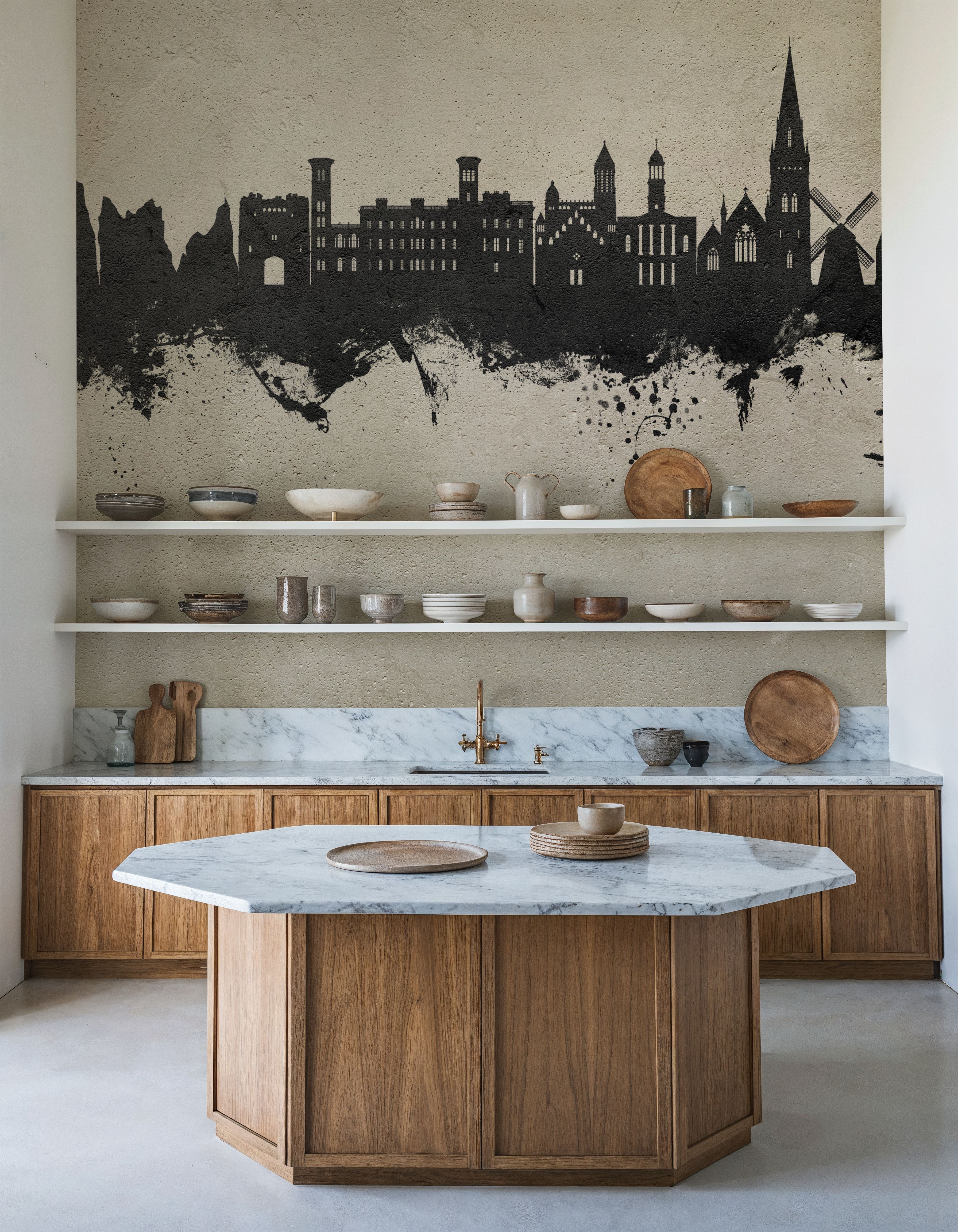 Isle of Wight England Skyline Concrete